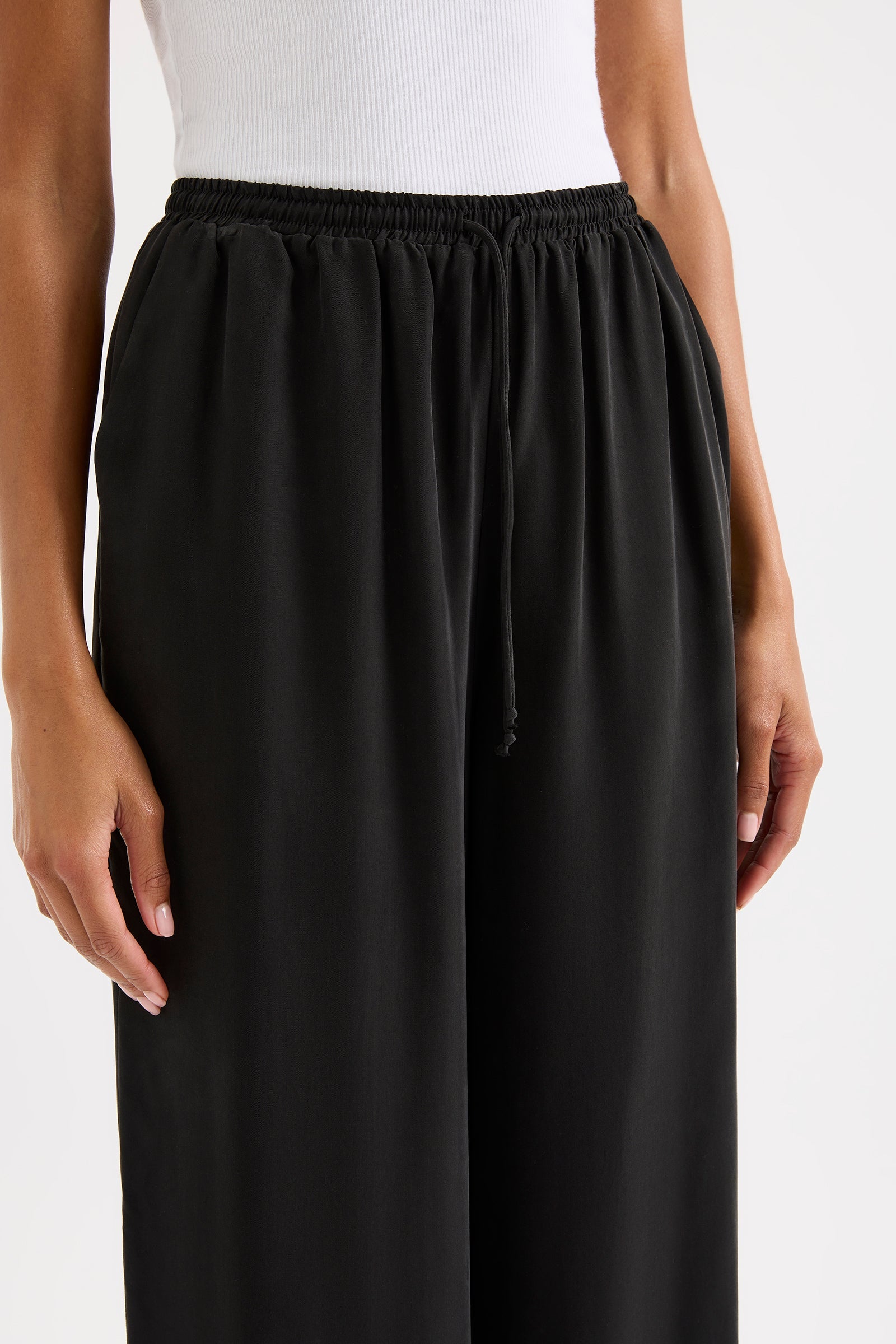 Rika Cupro Pant Black 