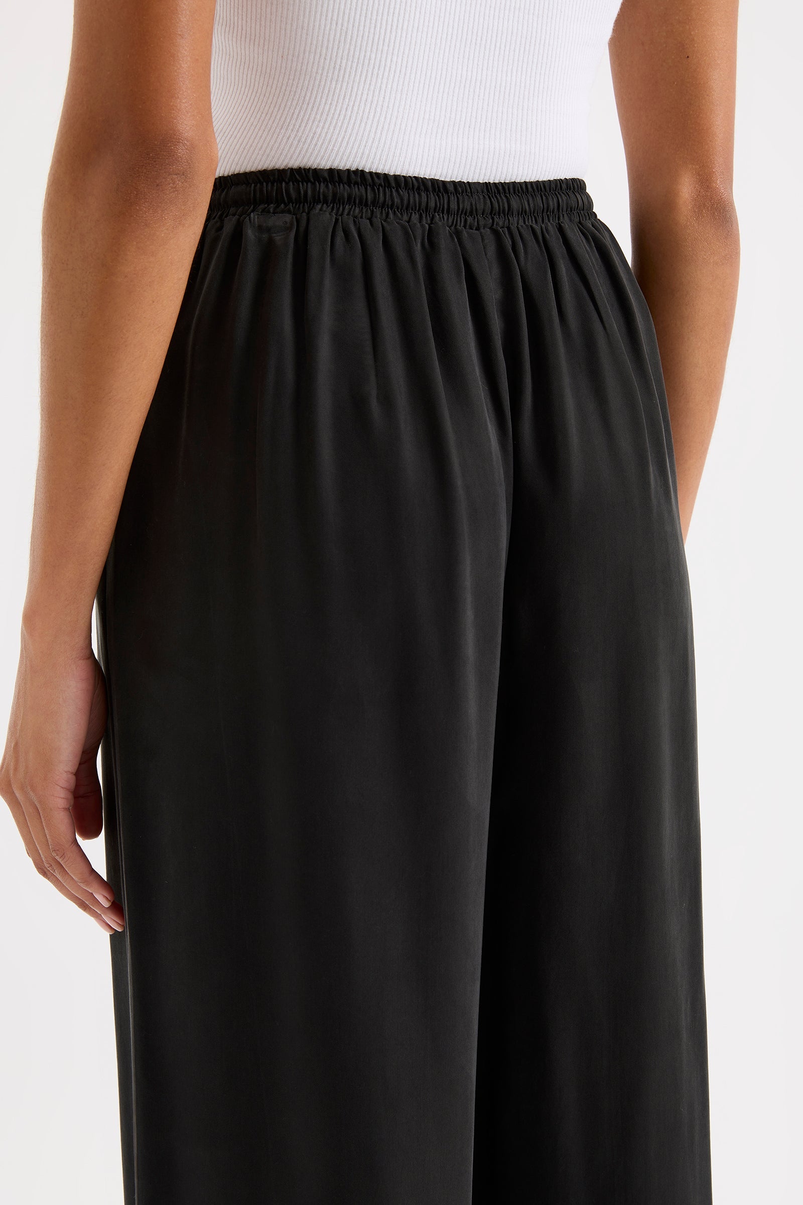 Rika Cupro Pant Black 