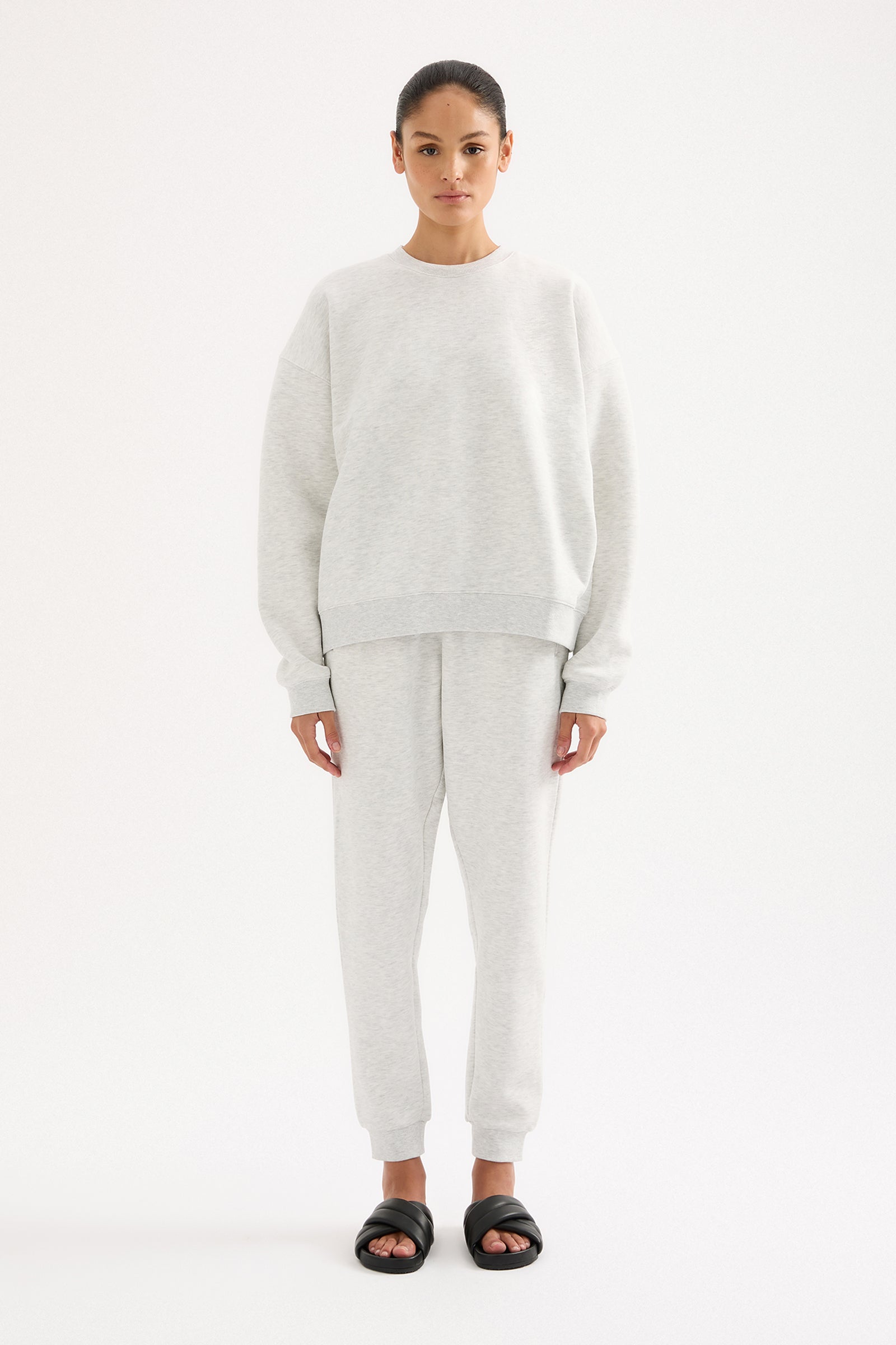 Carter Classic Sweat Snow Marle 
