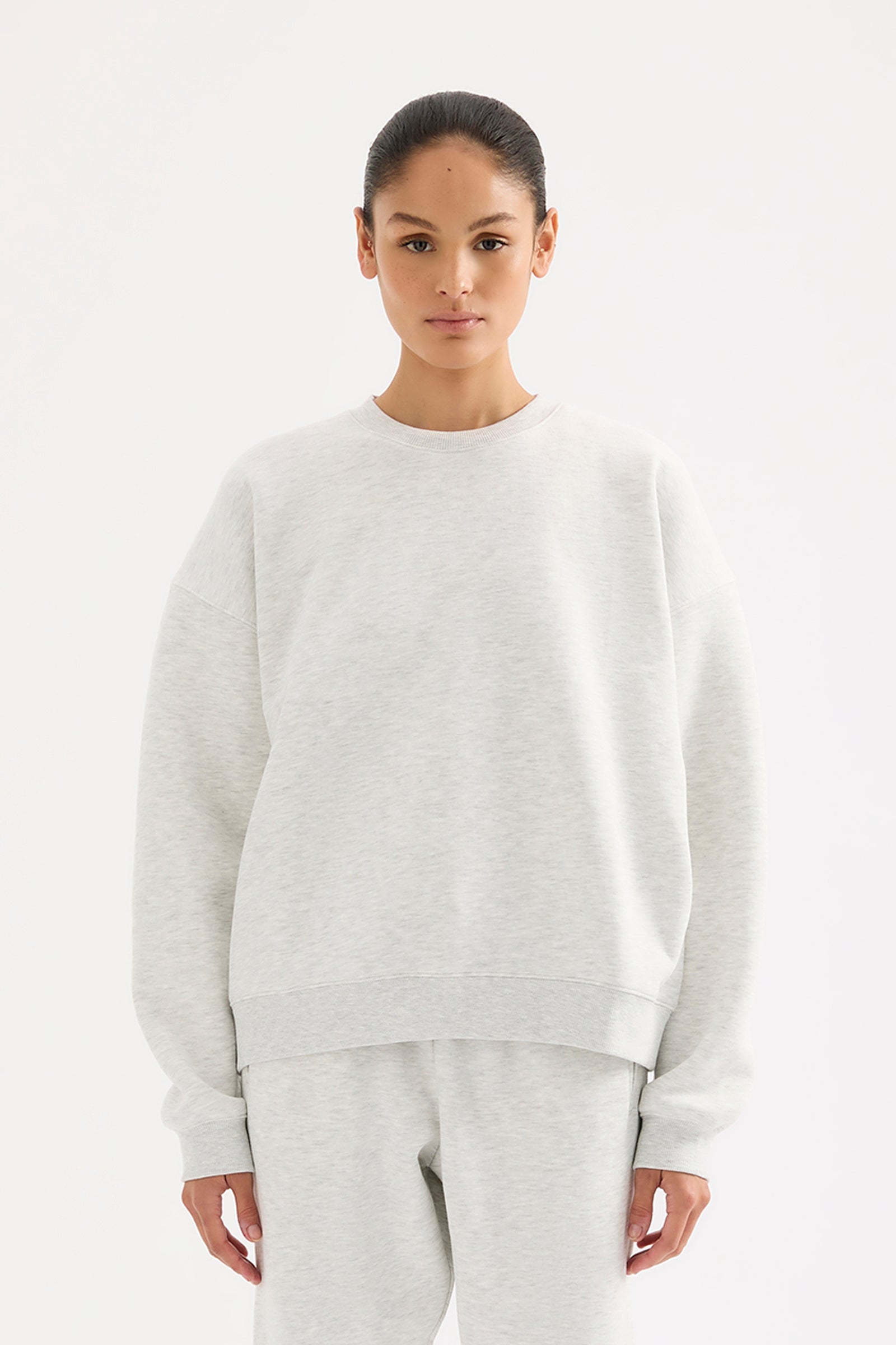 Carter Classic Sweat Snow Marle 