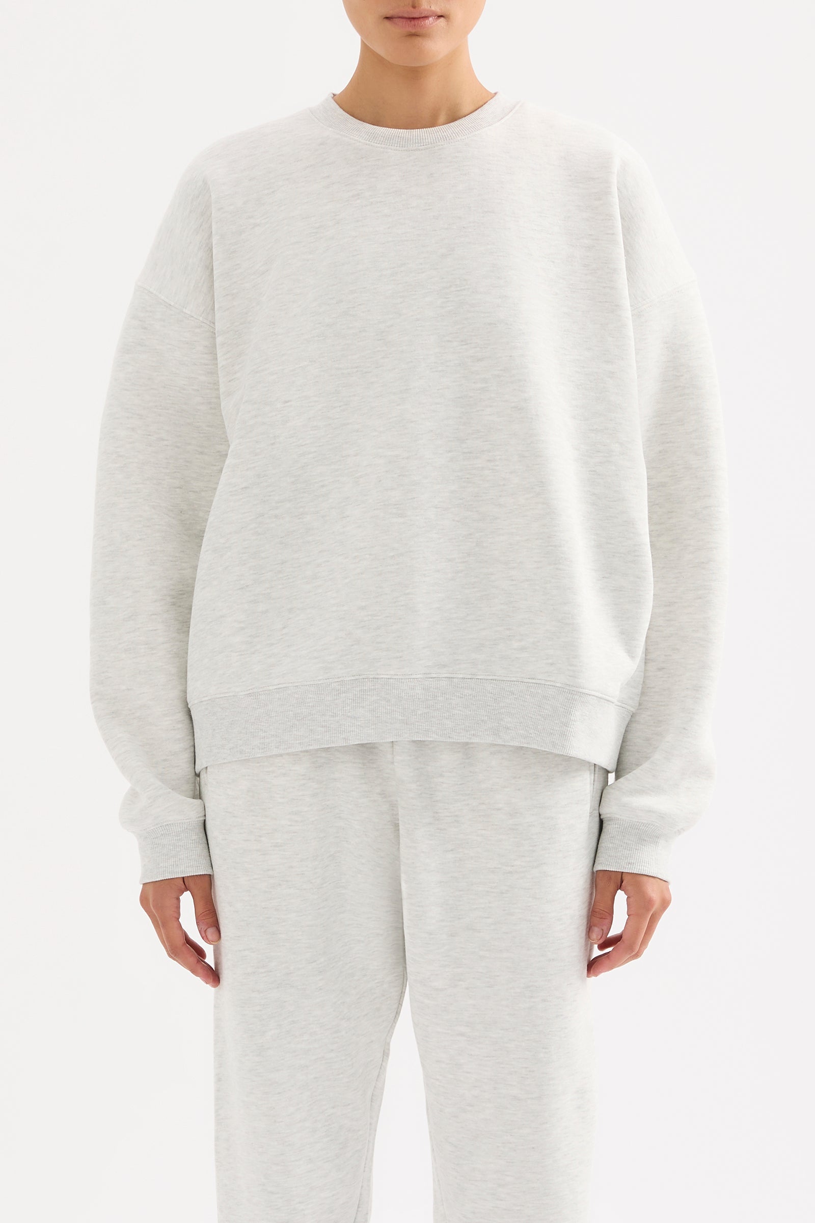 Carter Classic Sweat Snow Marle 
