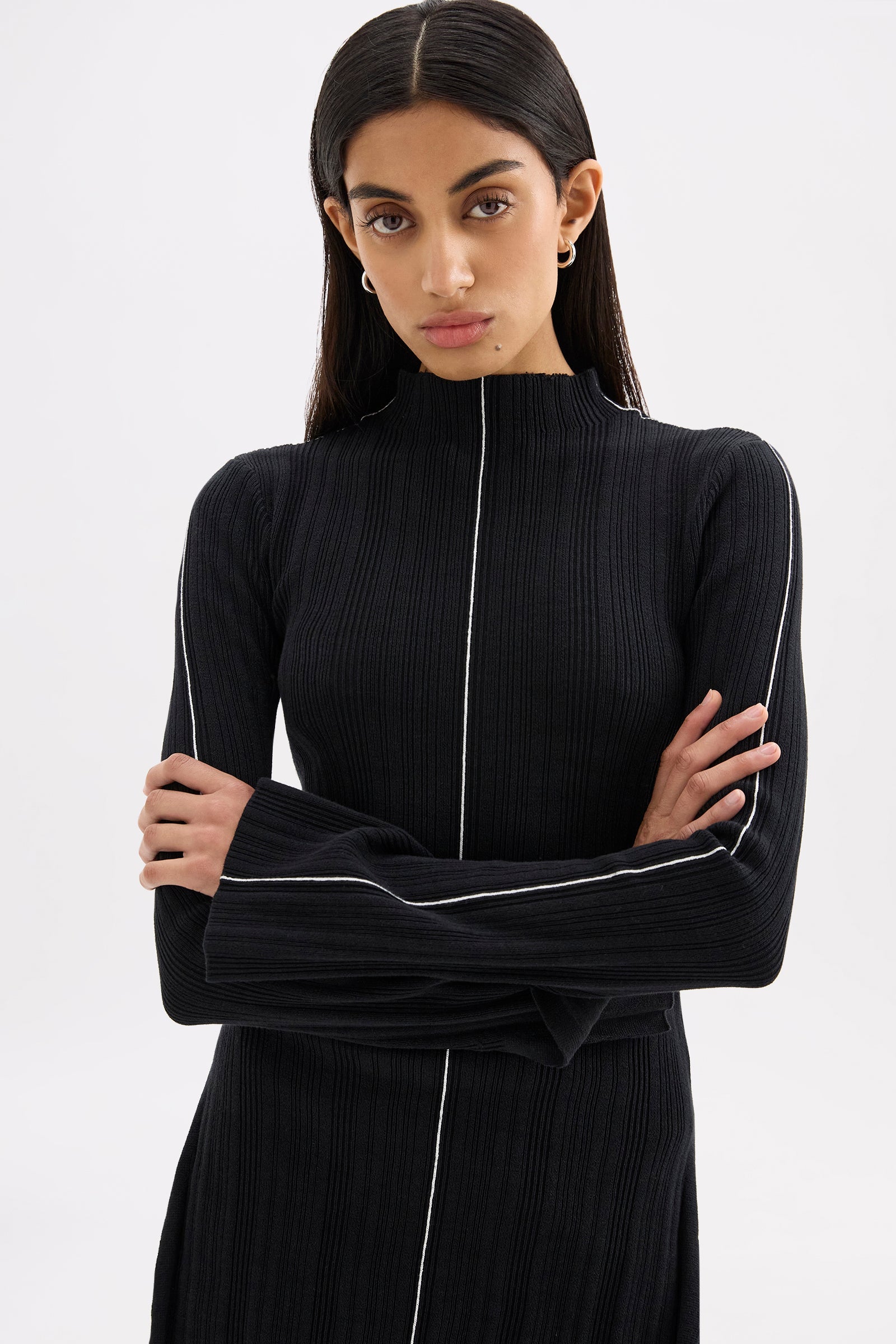 Sedona Knit Top Black 