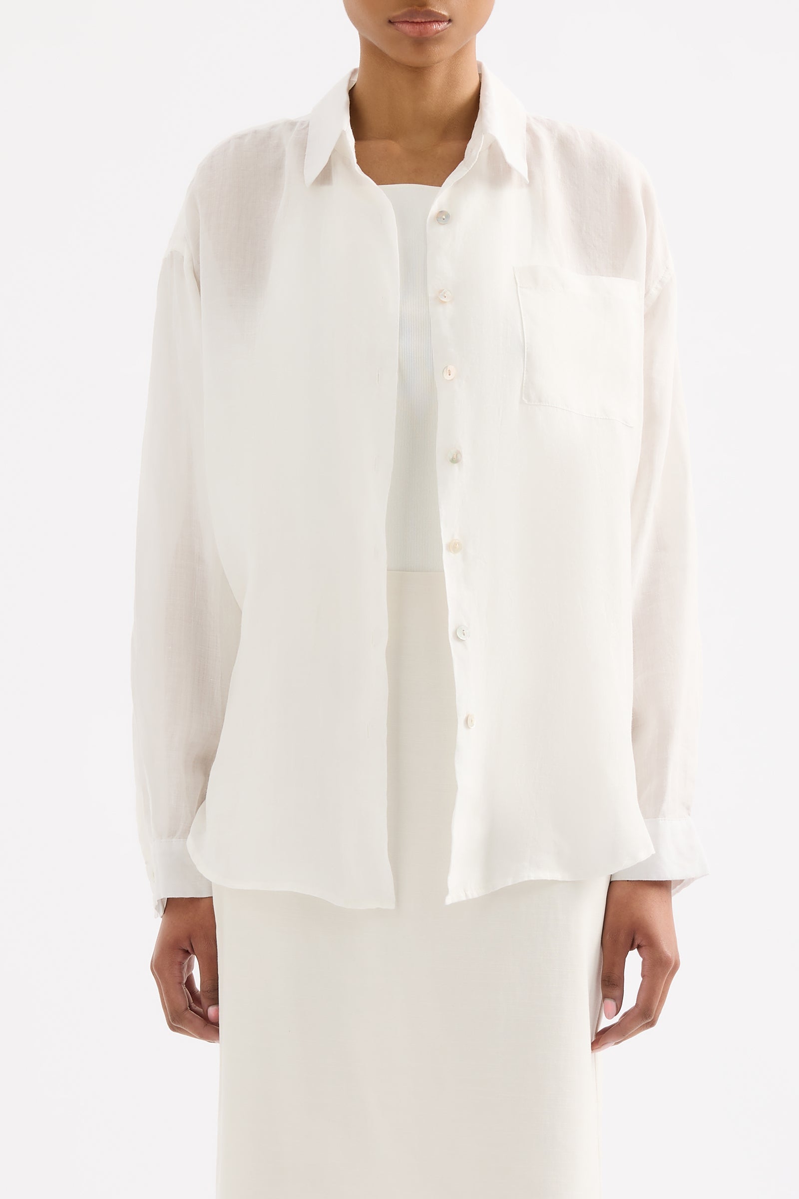 Hans Shirt Salt 