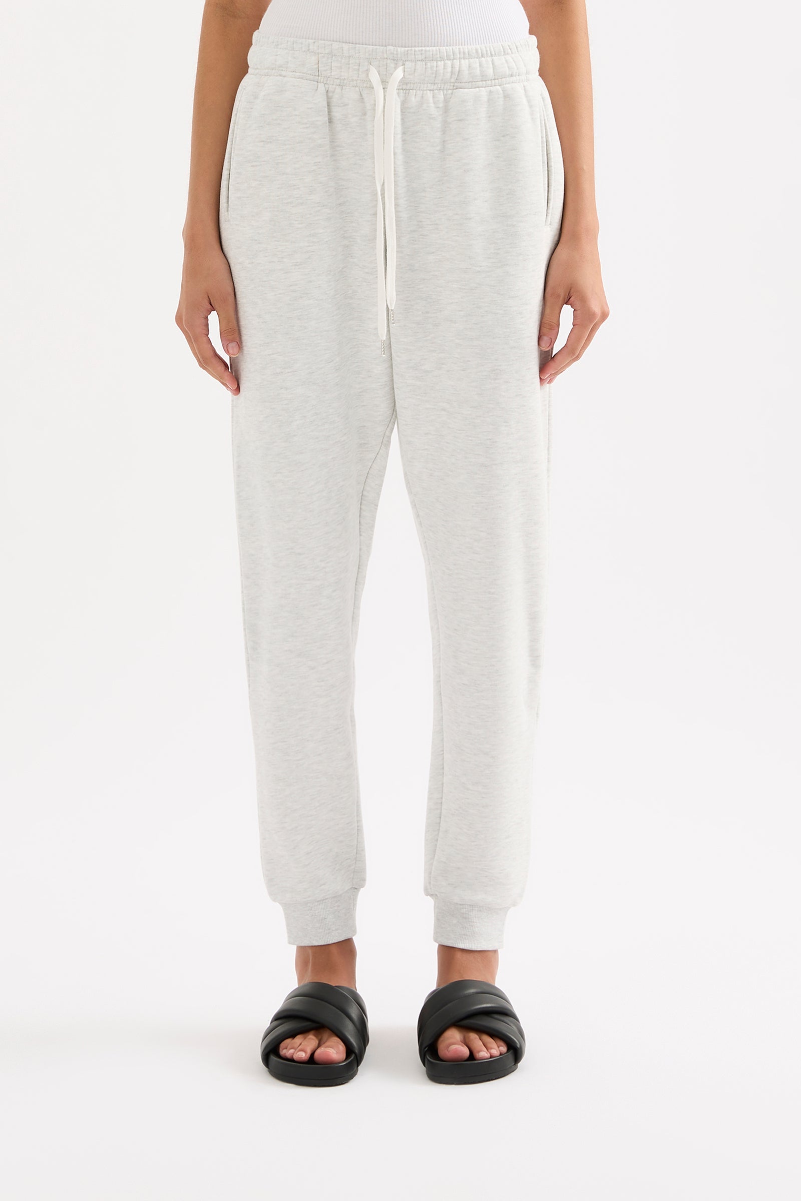 Carter Classic Trackpant Snow Marle 