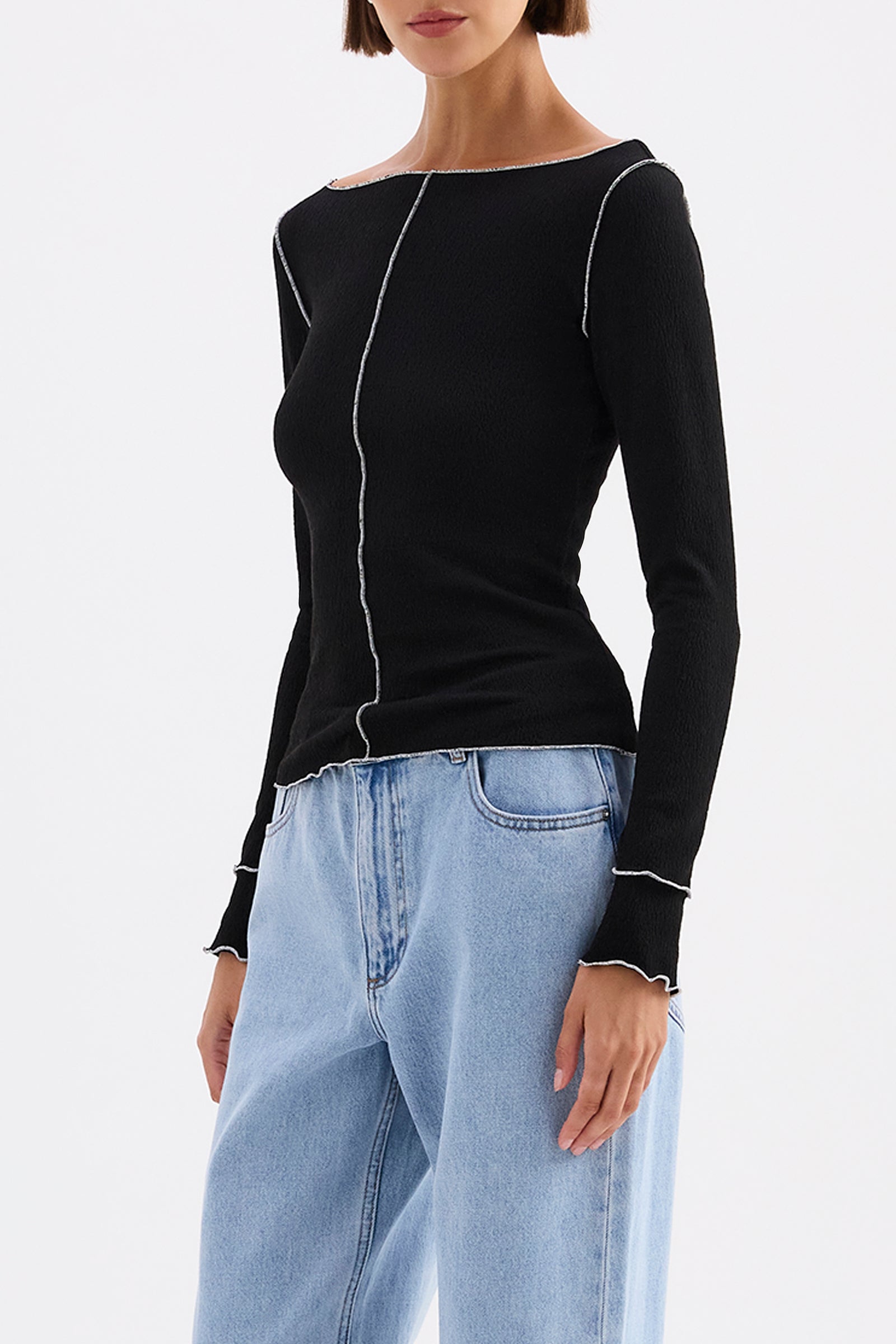 Ria Top Black 