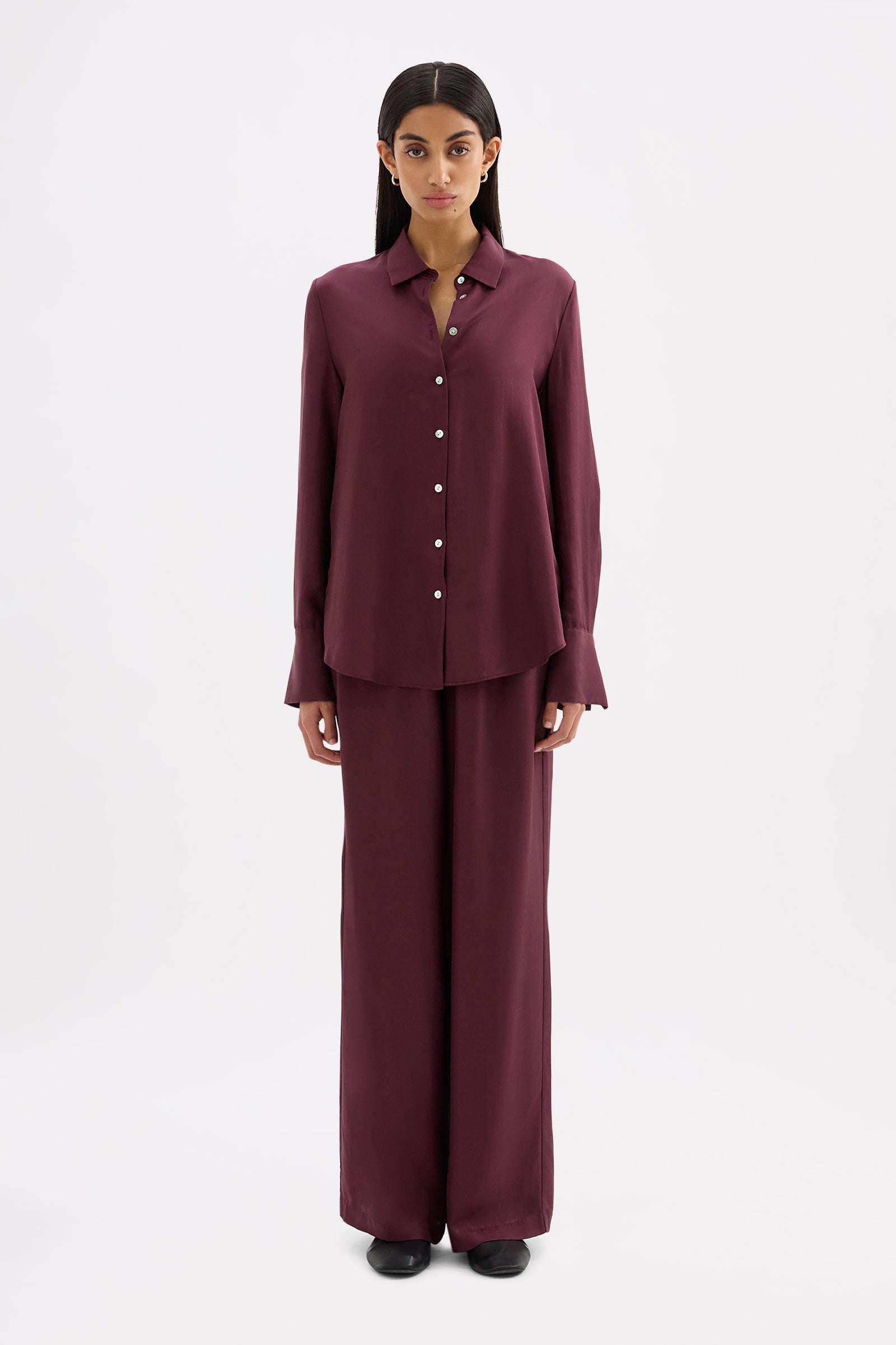 Karla Shirt Mulberry 