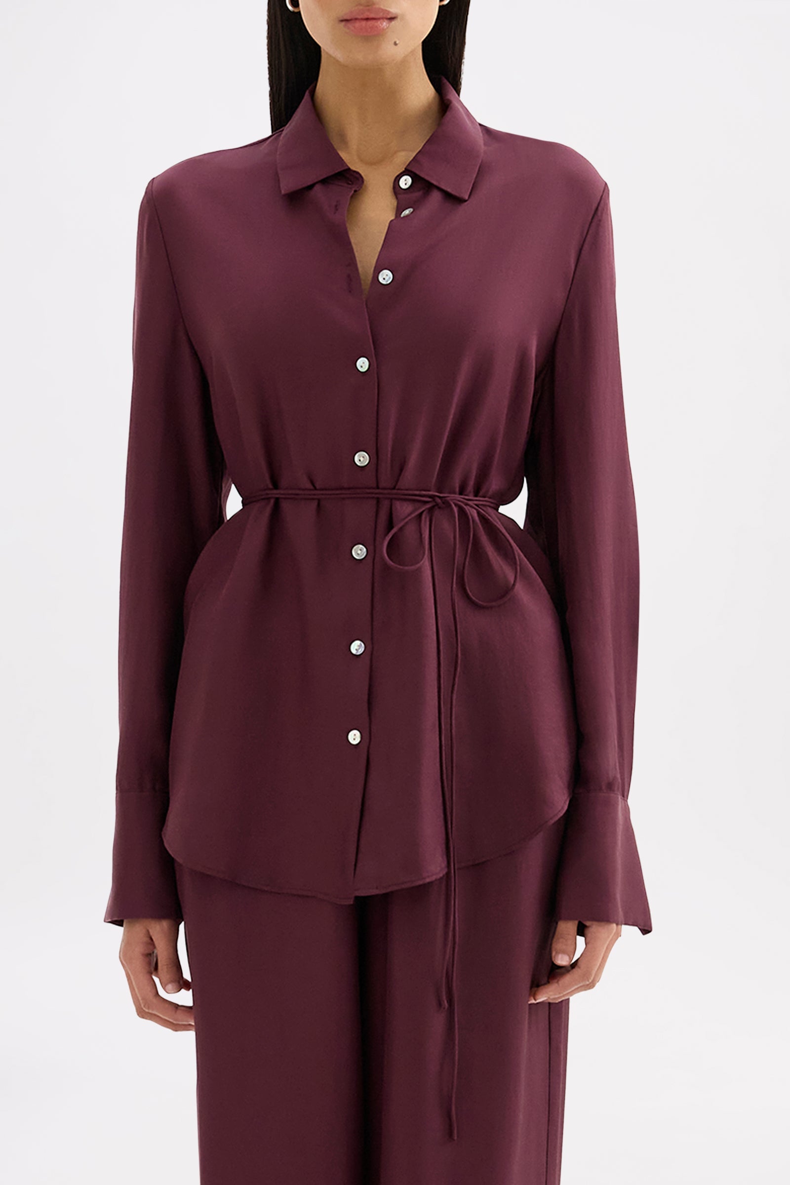 Karla Shirt Mulberry 