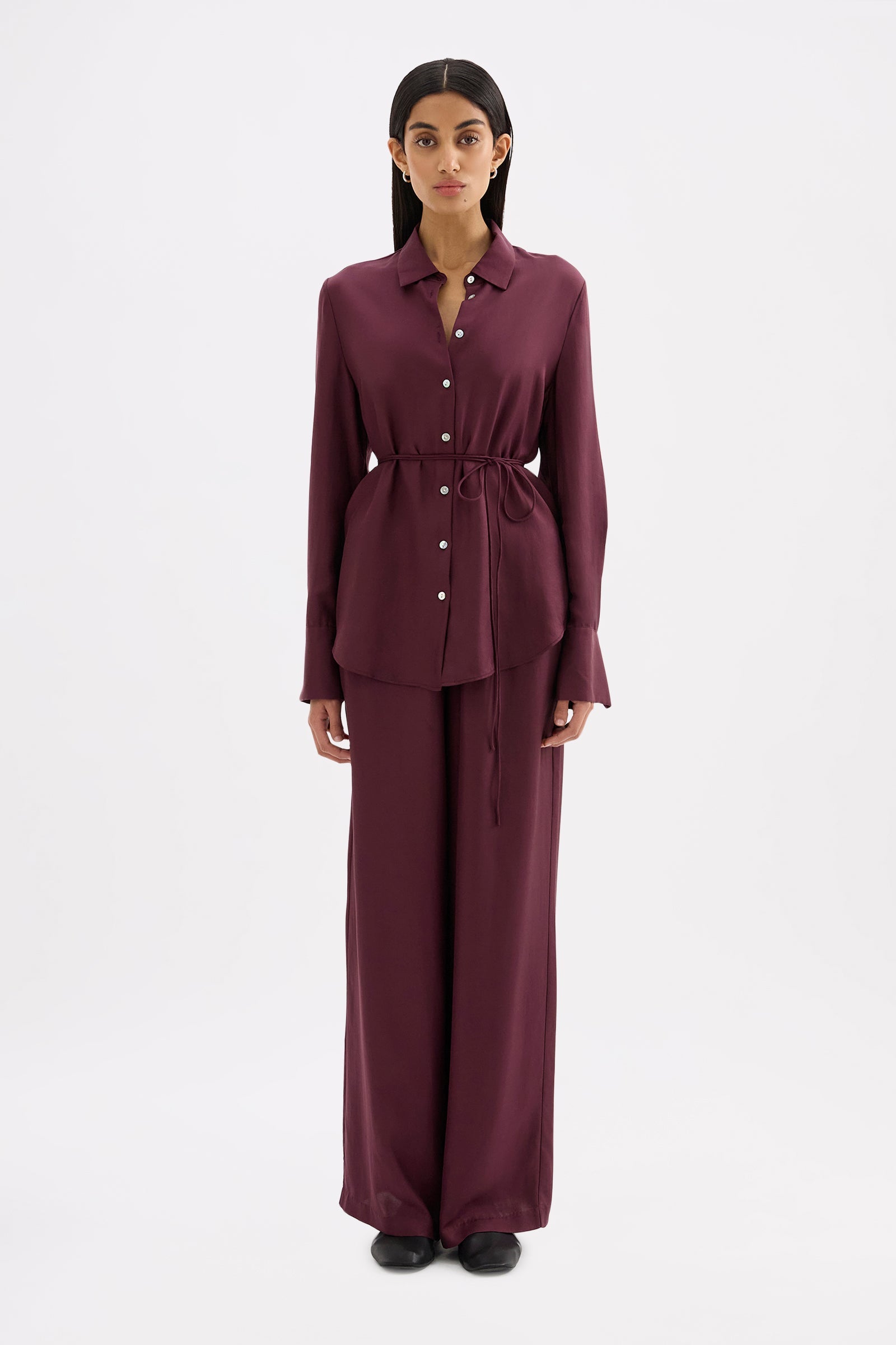 Karla Shirt Mulberry 
