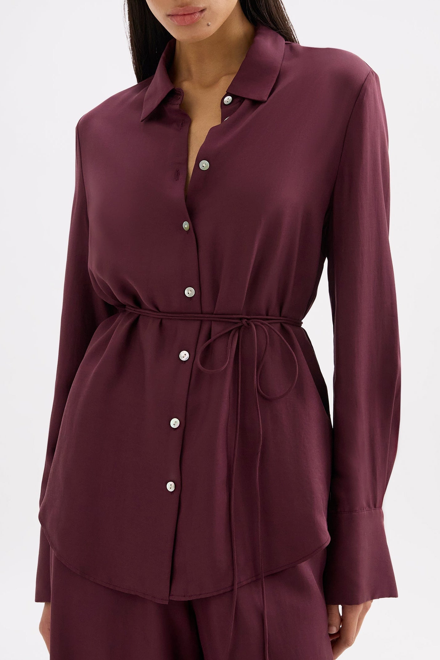Karla Shirt Mulberry 