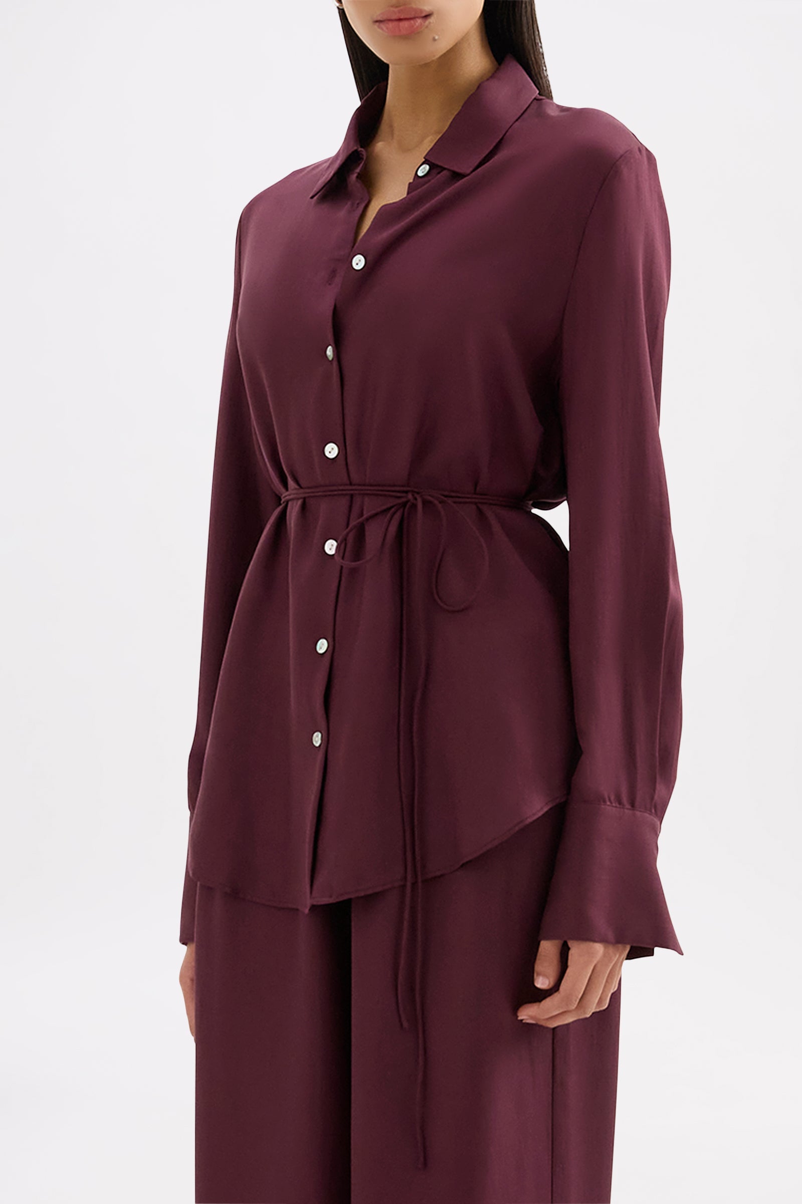 Karla Shirt Mulberry 