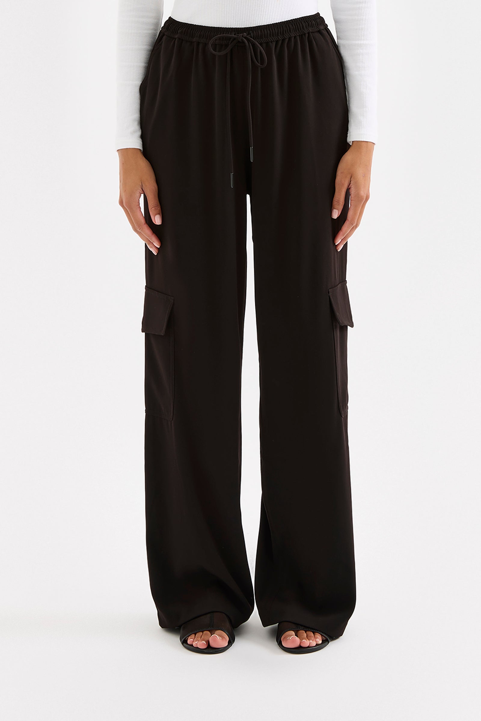 Quincy Cargo Pants Black 