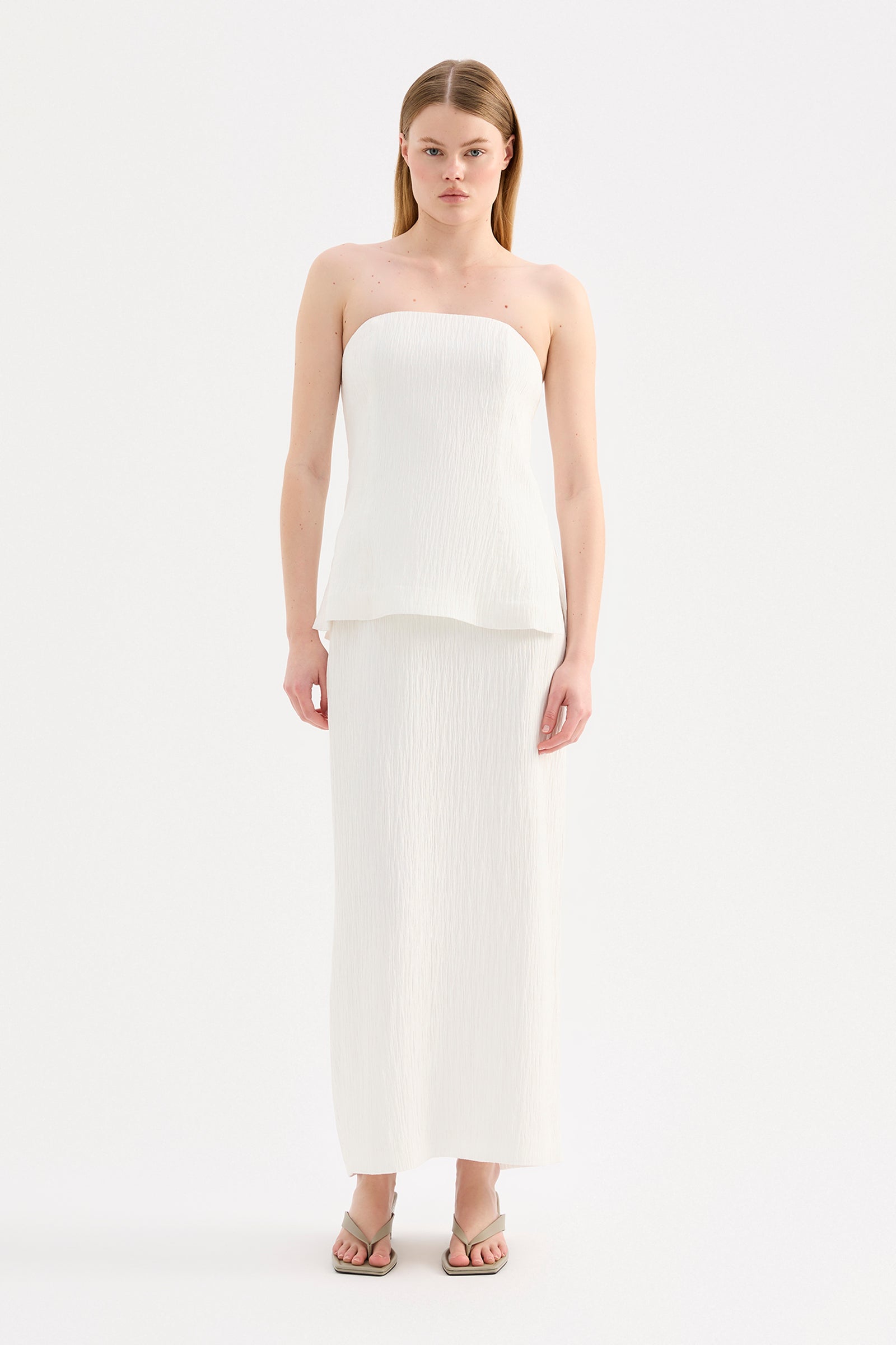 Danika Maxi Skirt Salt 