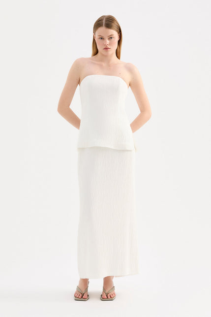 Danika Maxi Skirt Salt 