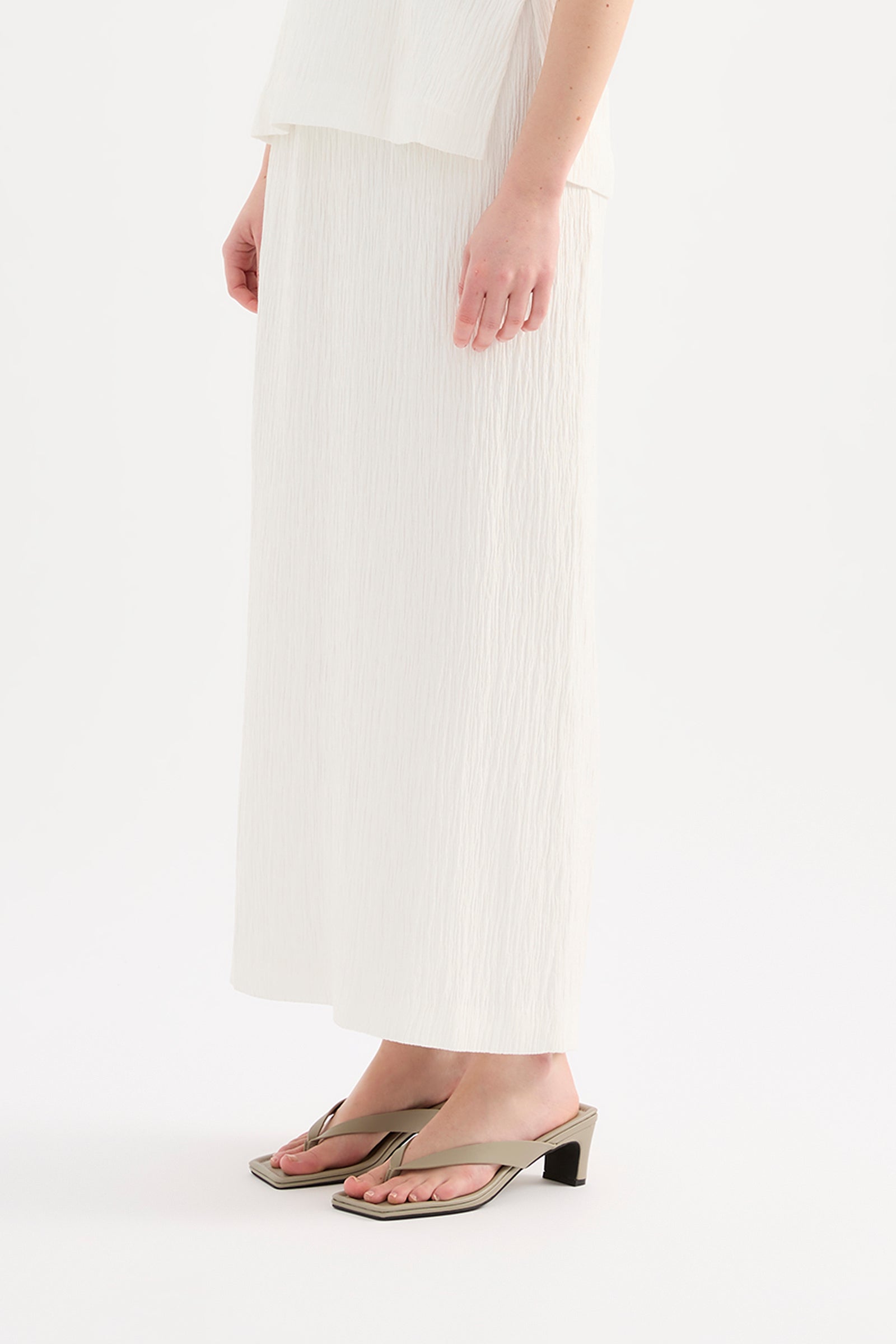 Danika Maxi Skirt Salt 