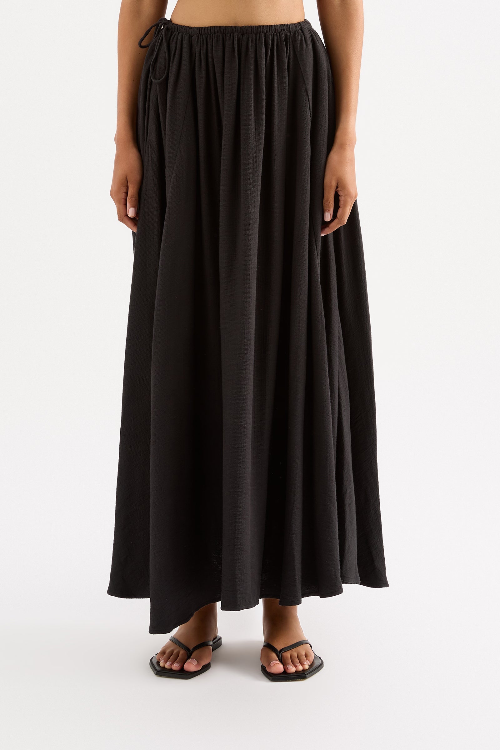 Ambrose Maxi Skirt Black 