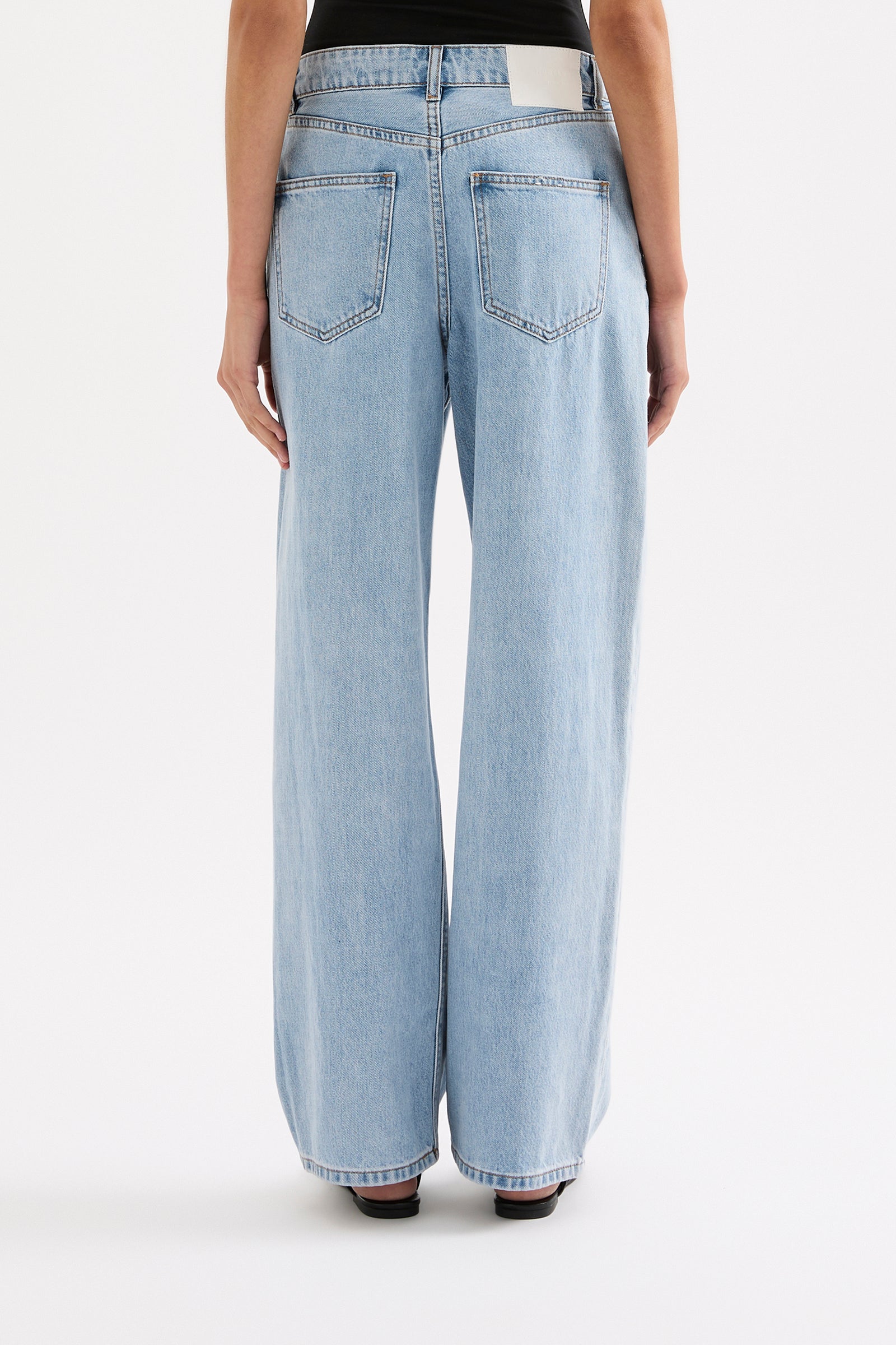 Organic Baggy Jean 90s Blue 
