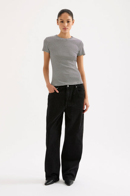 Organic Baggy Jean Vintage Black 