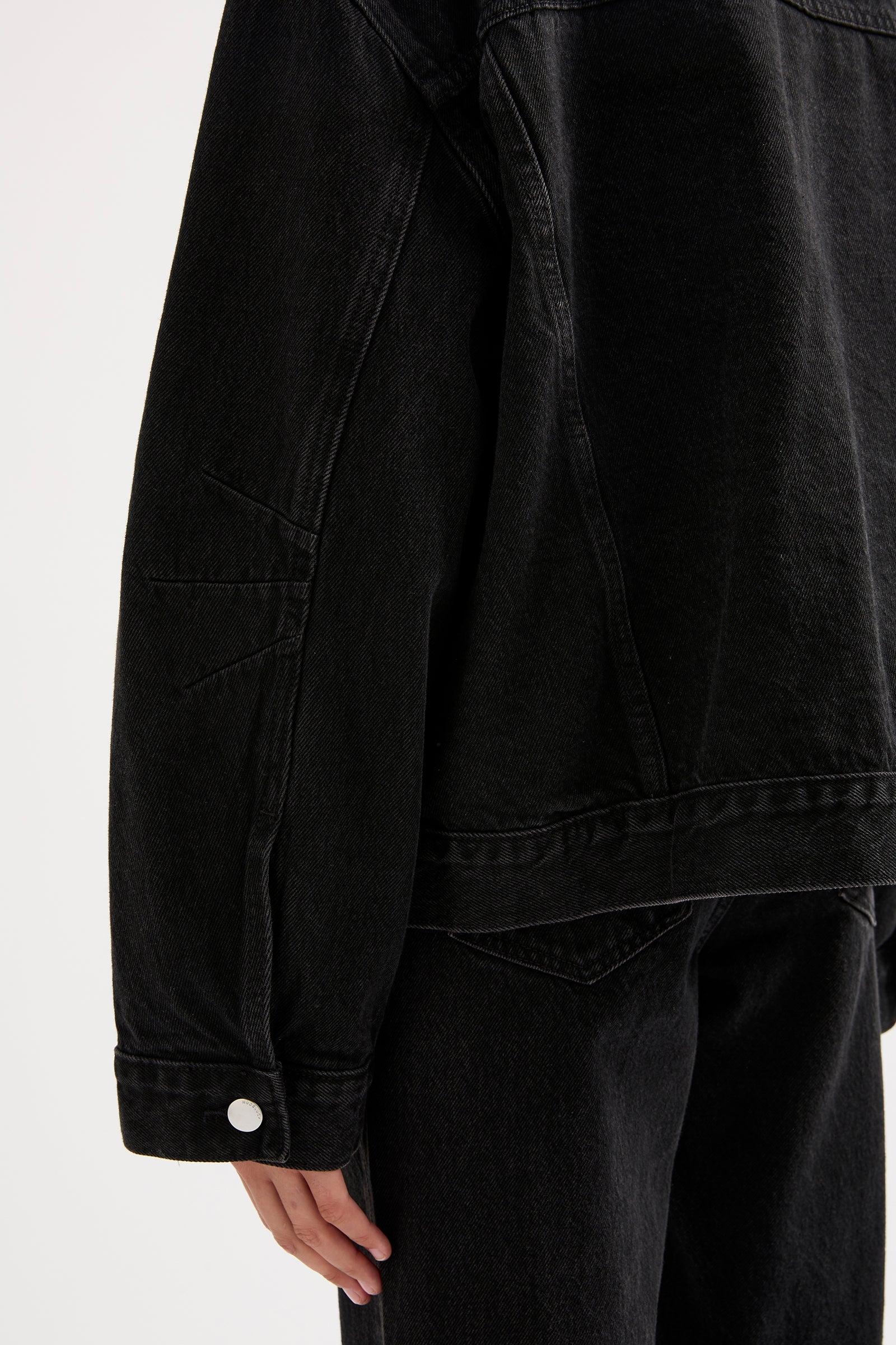 Sia Denim Jacket Vintage Black 