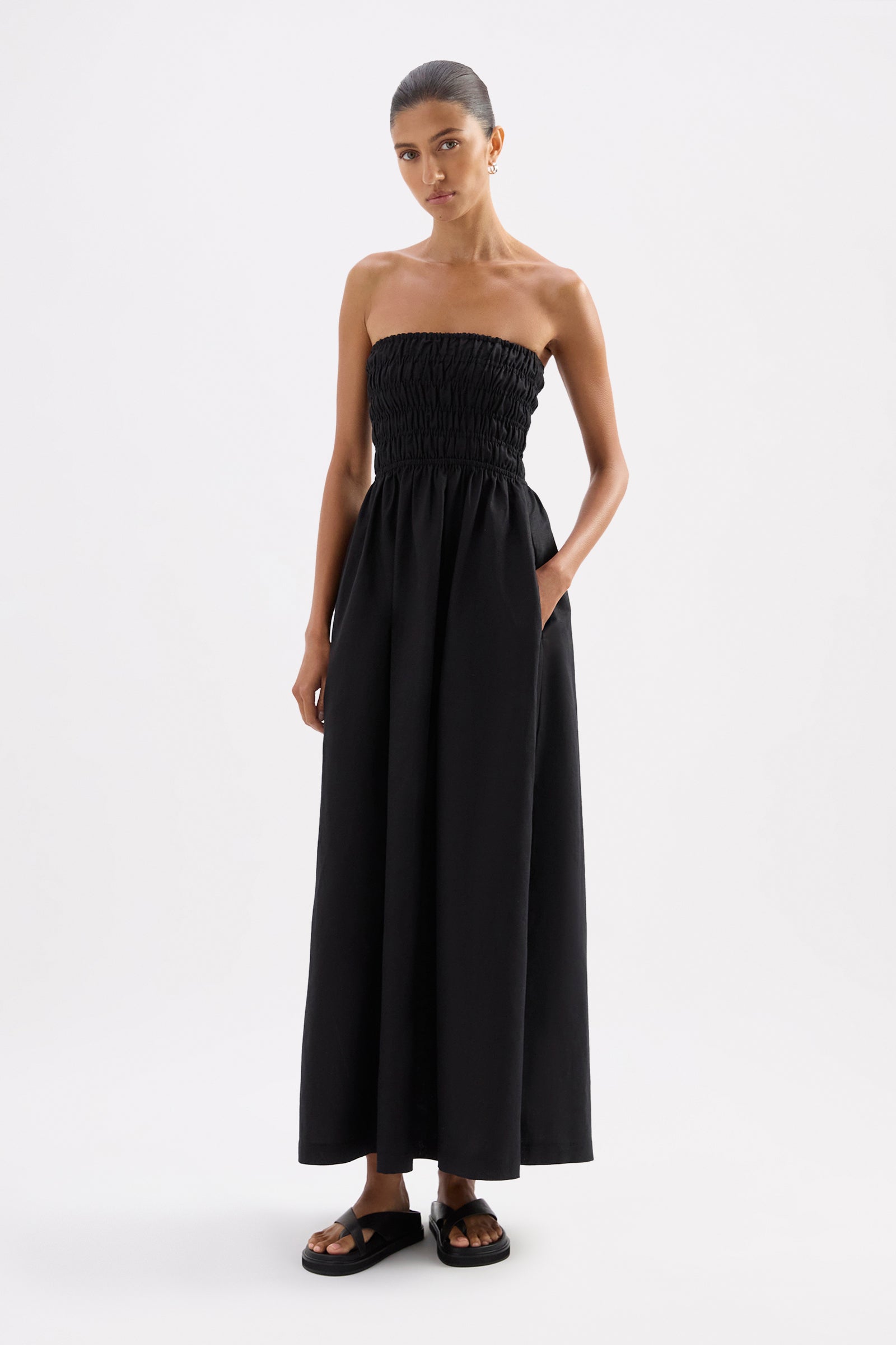 Zuri Maxi Dress Black 