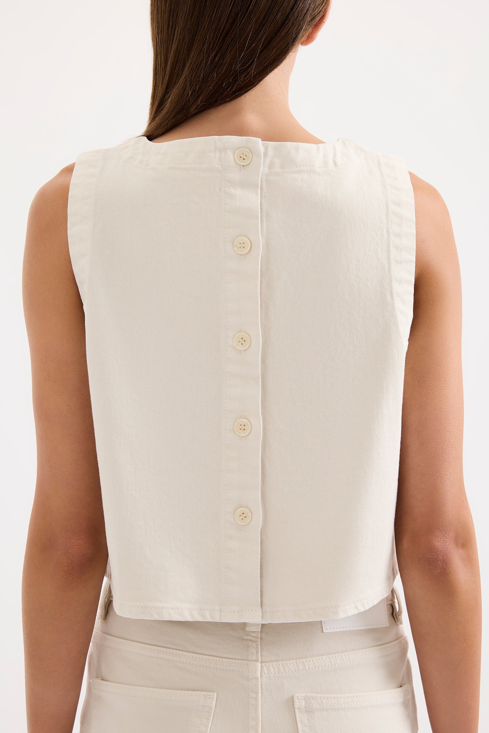 Cali Denim Top Dune 