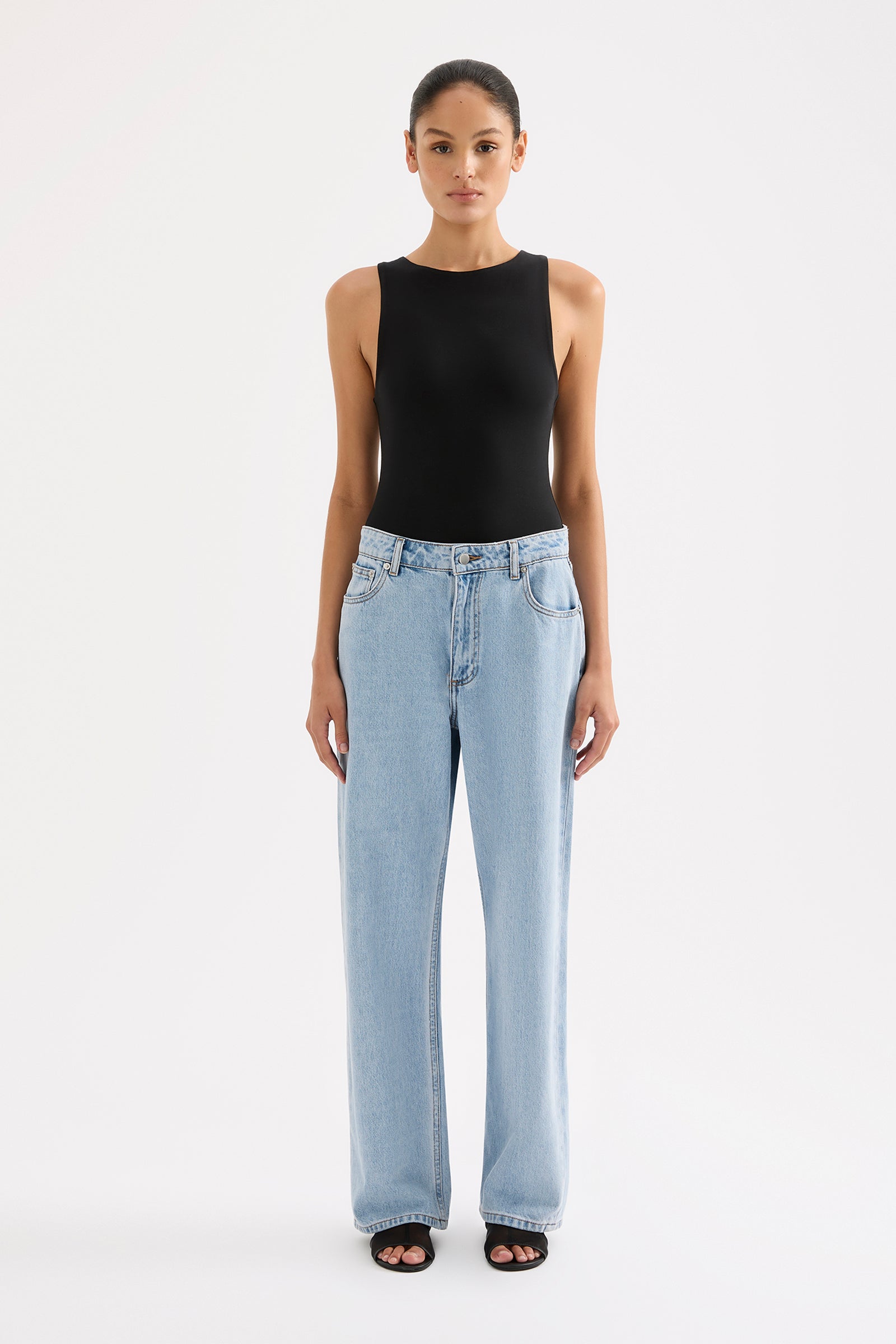 Organic Baggy Jean 90s Blue 