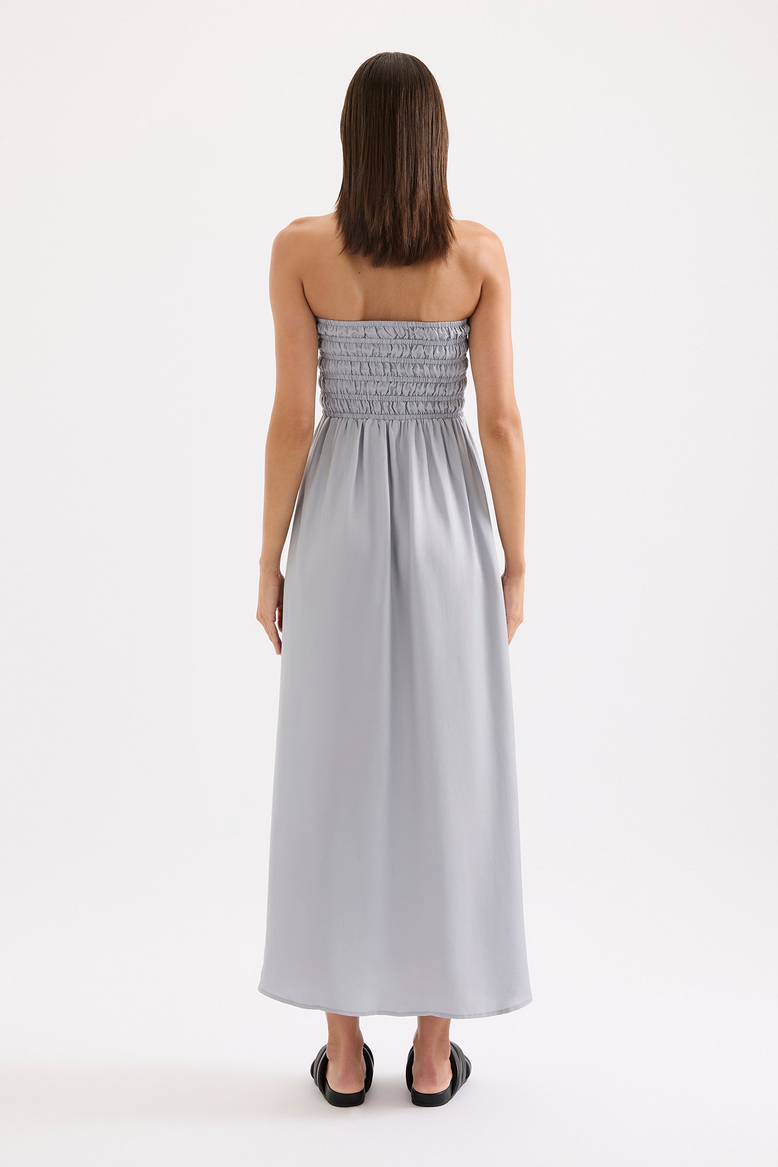 Zuri Tencel Maxi Dress Storm 