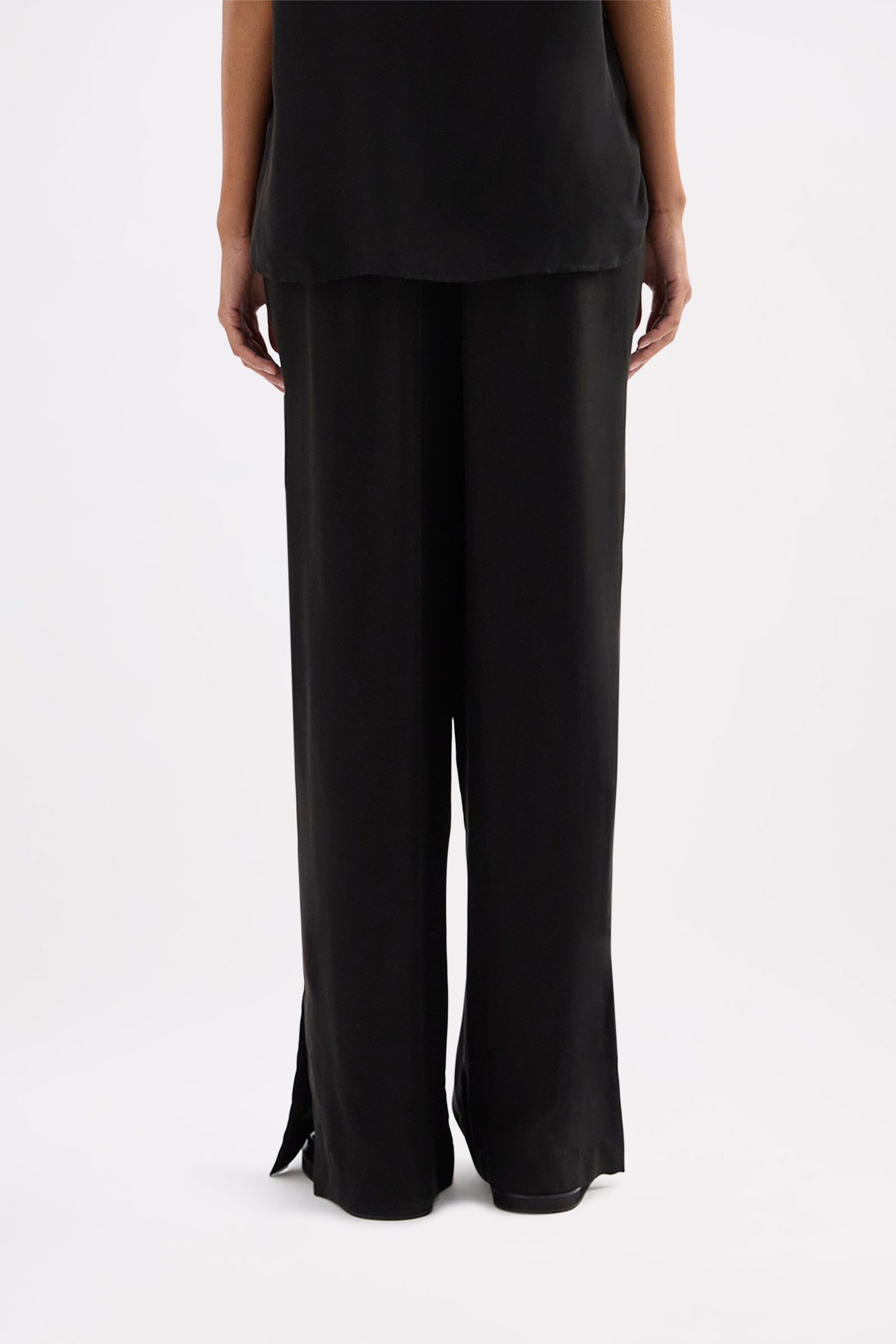Dara Cupro Pant Black 