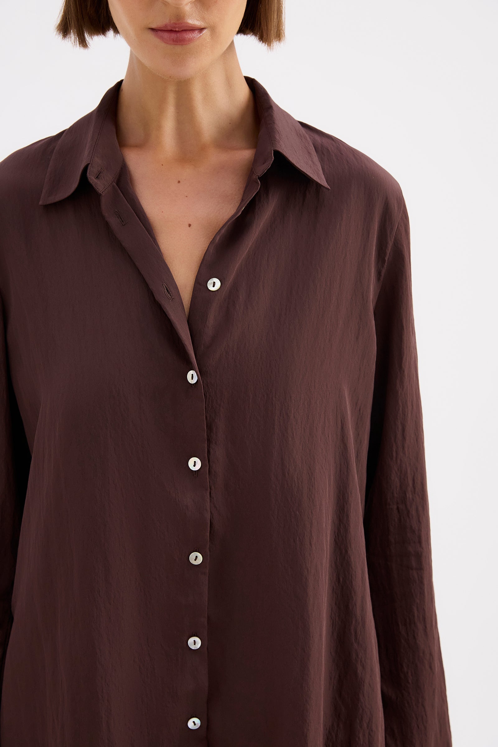 Alia Shirt Raisin 