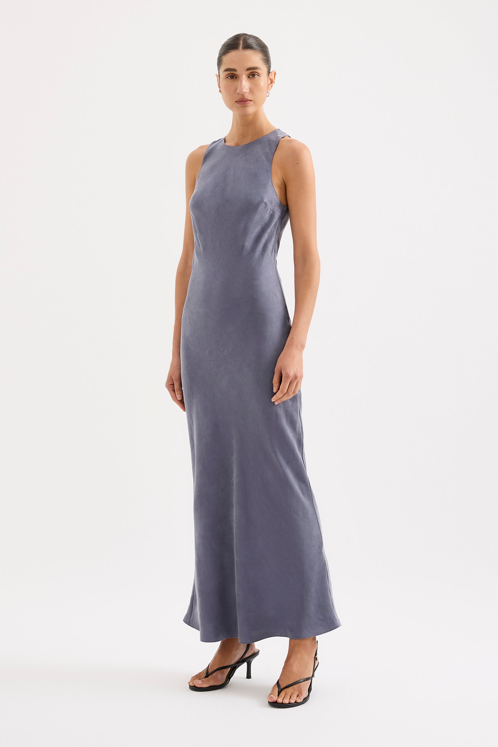 Sian Tencel Maxi Dress Indigo 