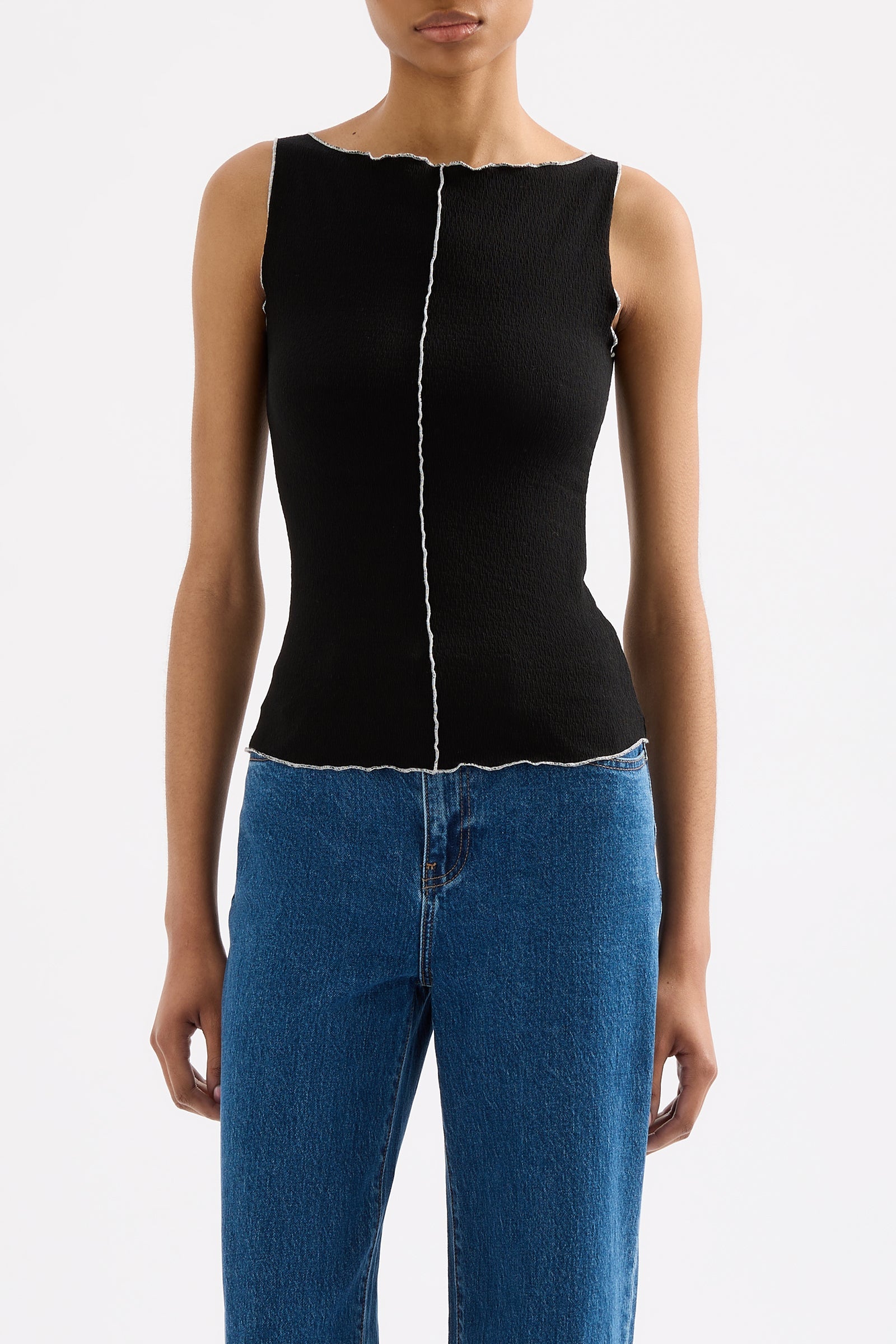 Hilda Tank Black 