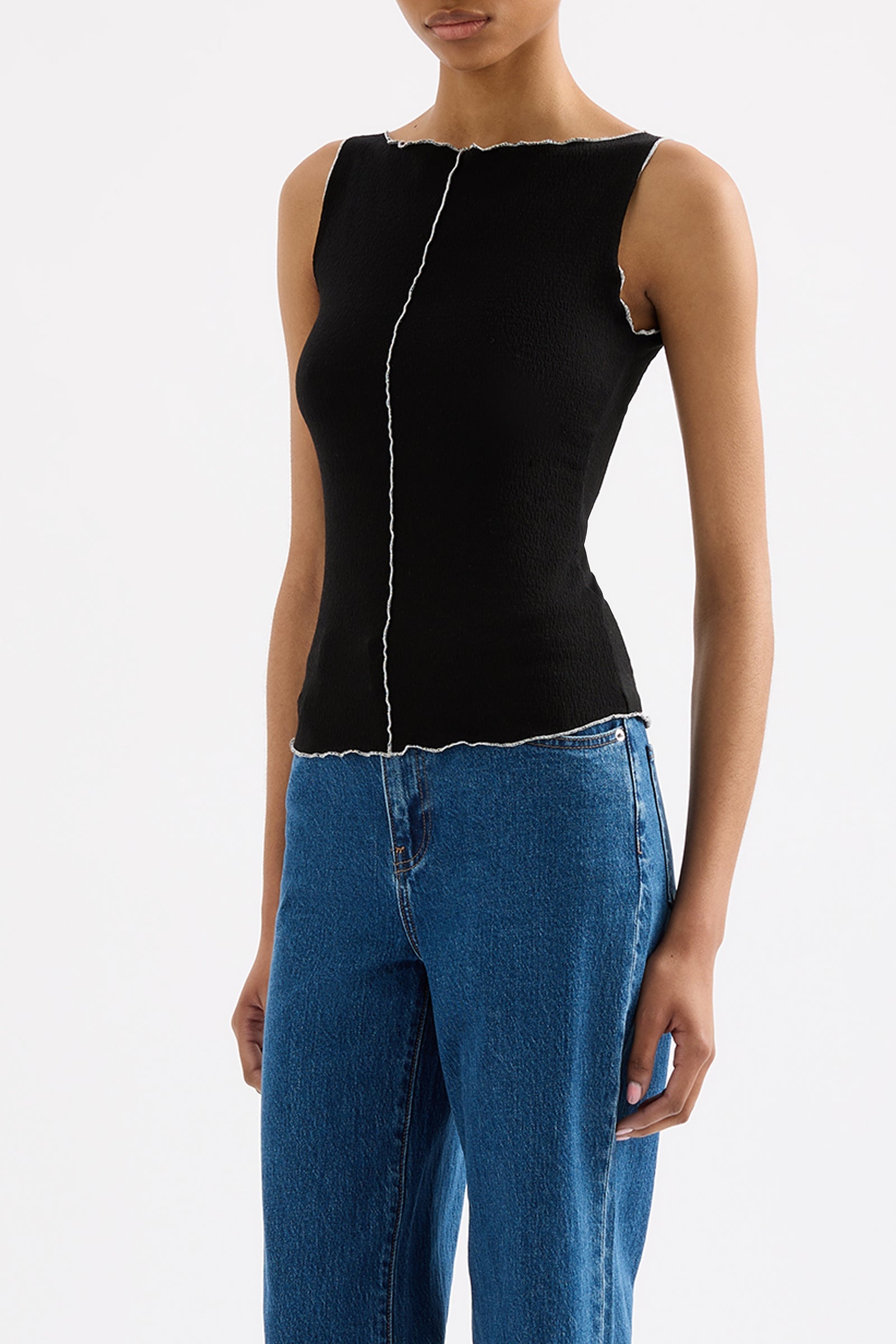 Hilda Tank Black 