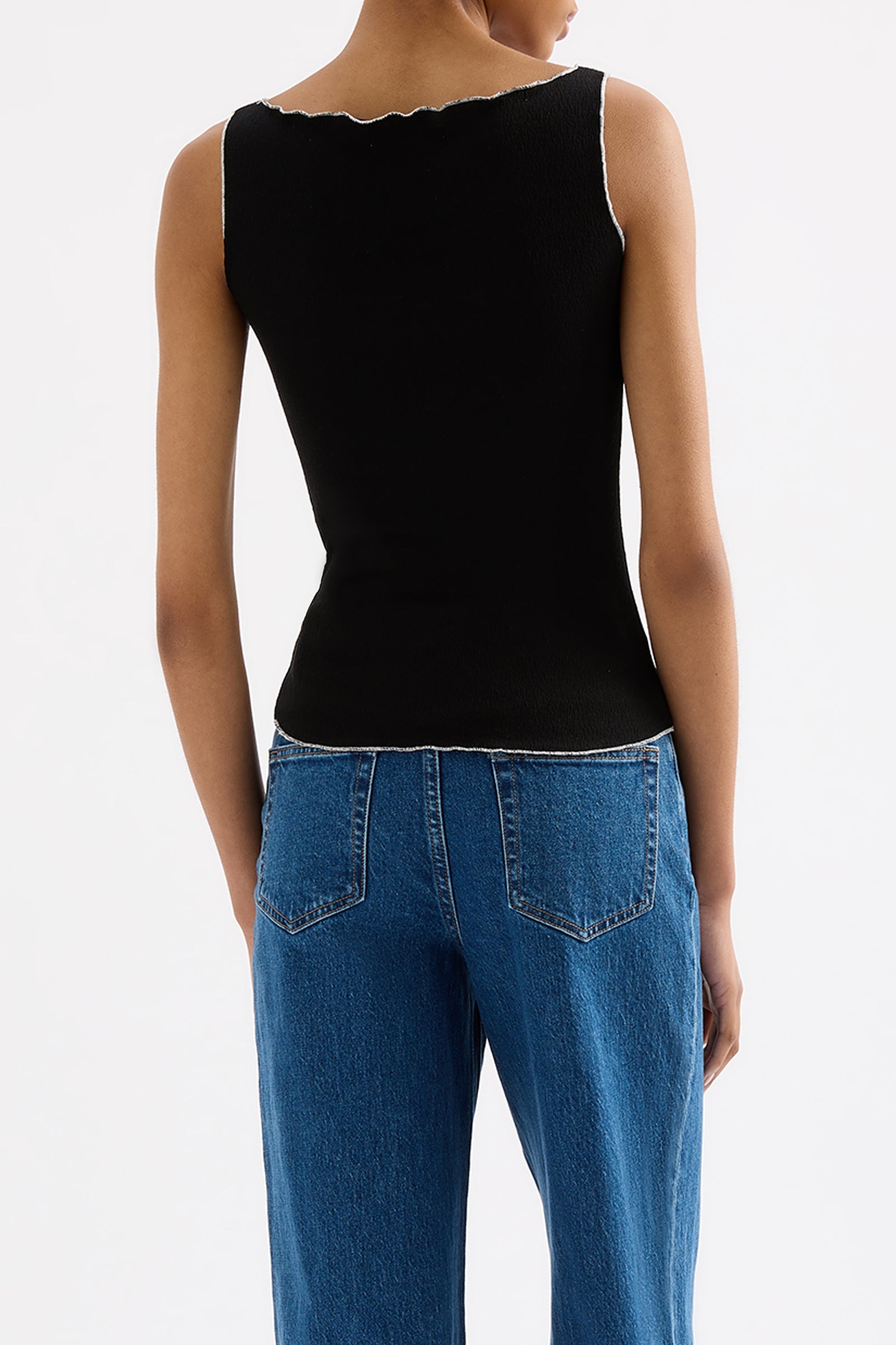 Hilda Tank Black 