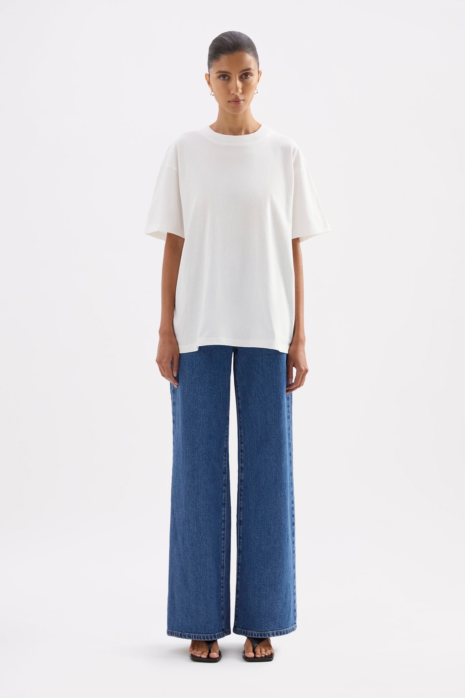 Organic Boyfriend Tee White 