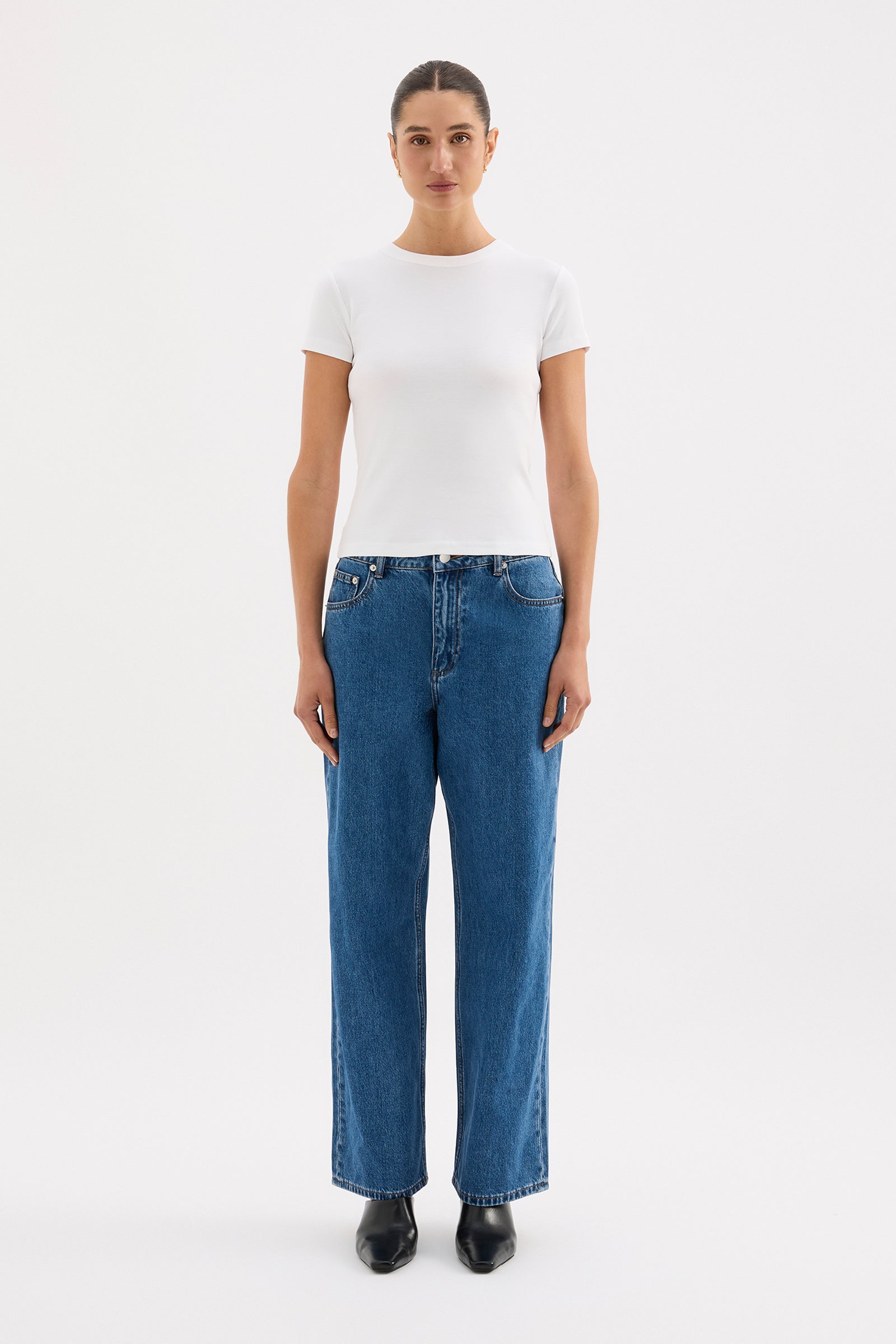 Organic Baby Tee White 