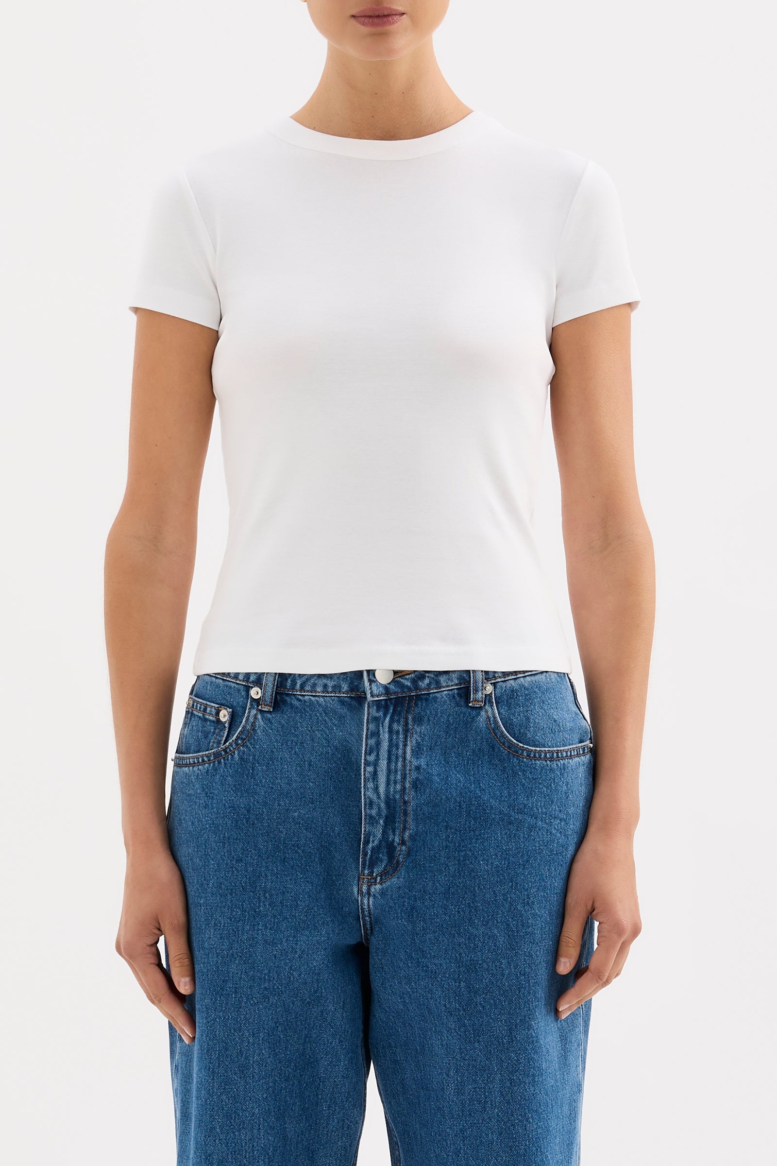 Organic Baby Tee White 