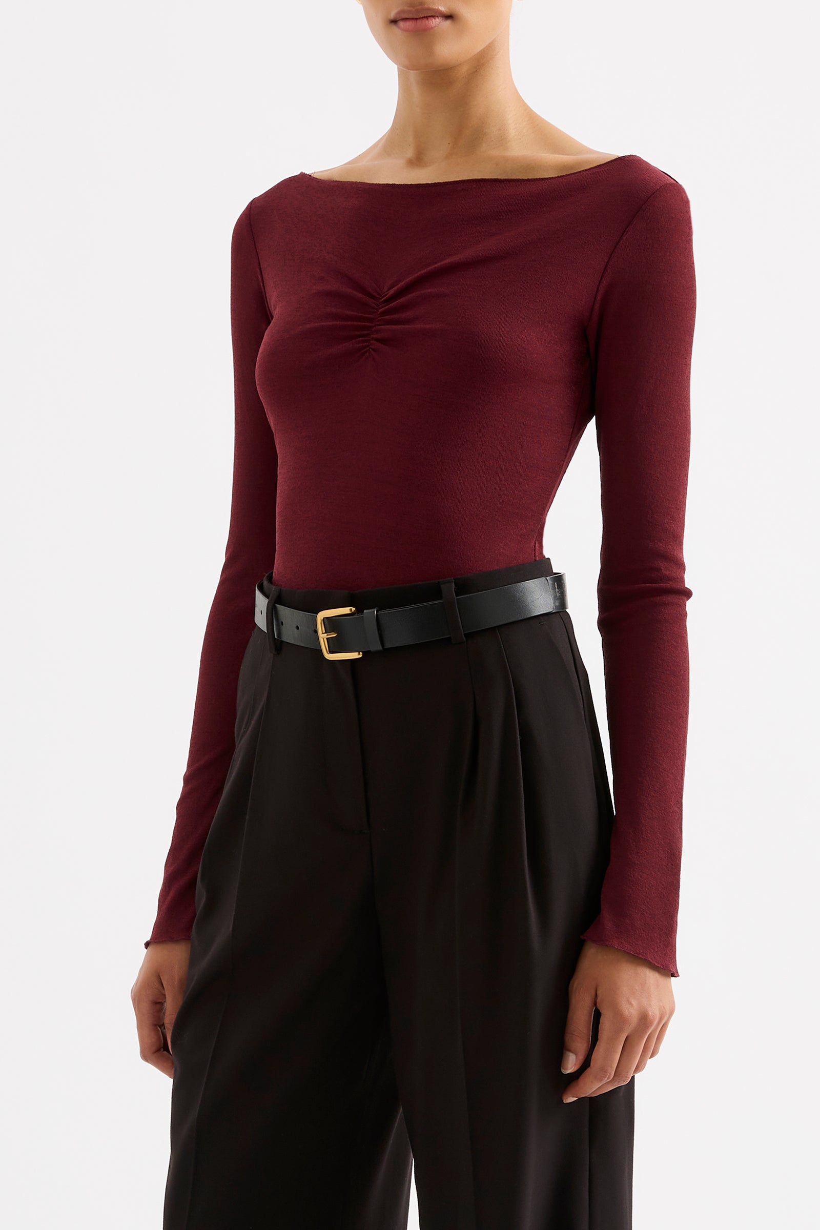 Clement Ls Top Plum 