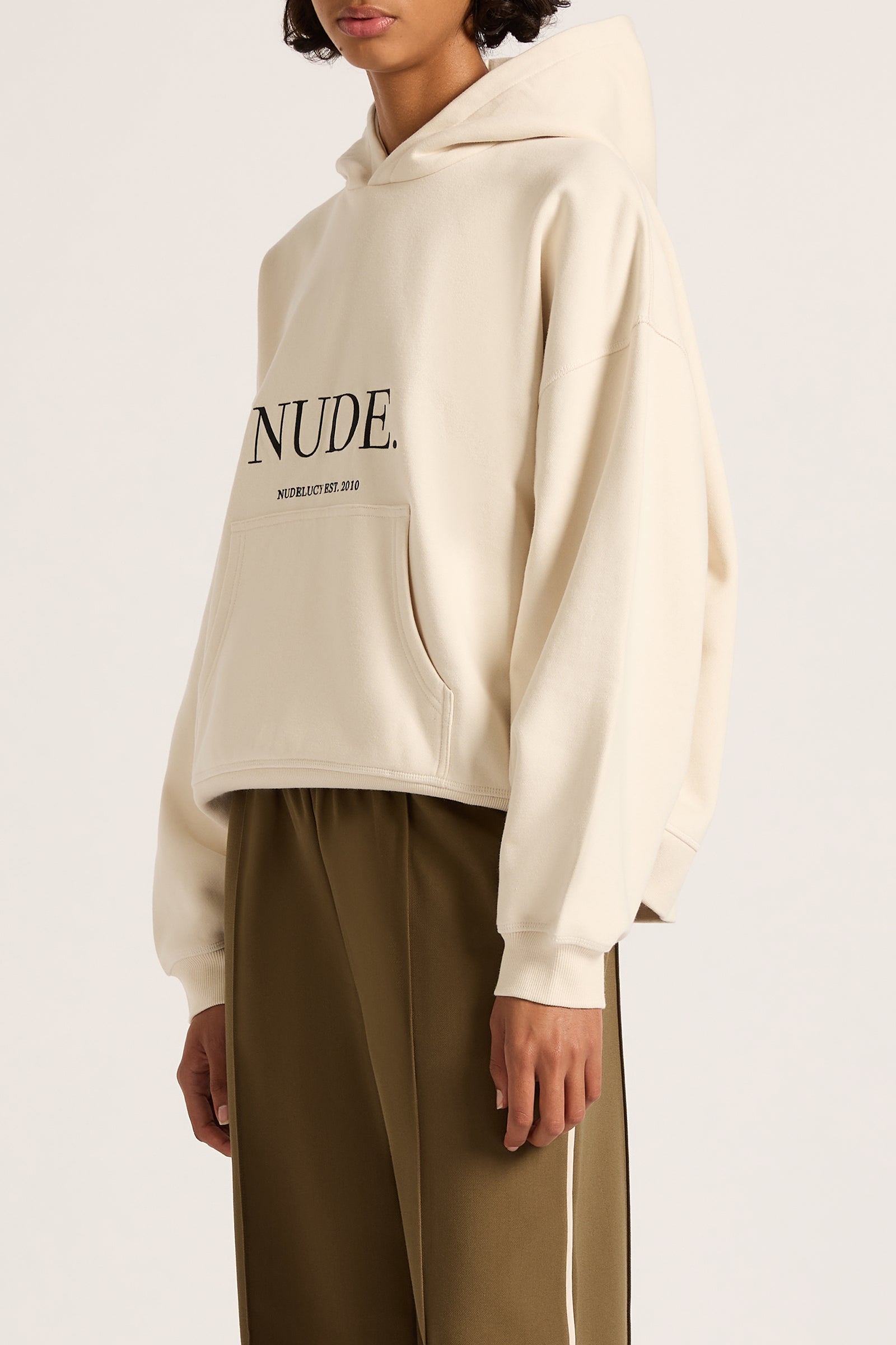 Nude. Hoodie Bone 
