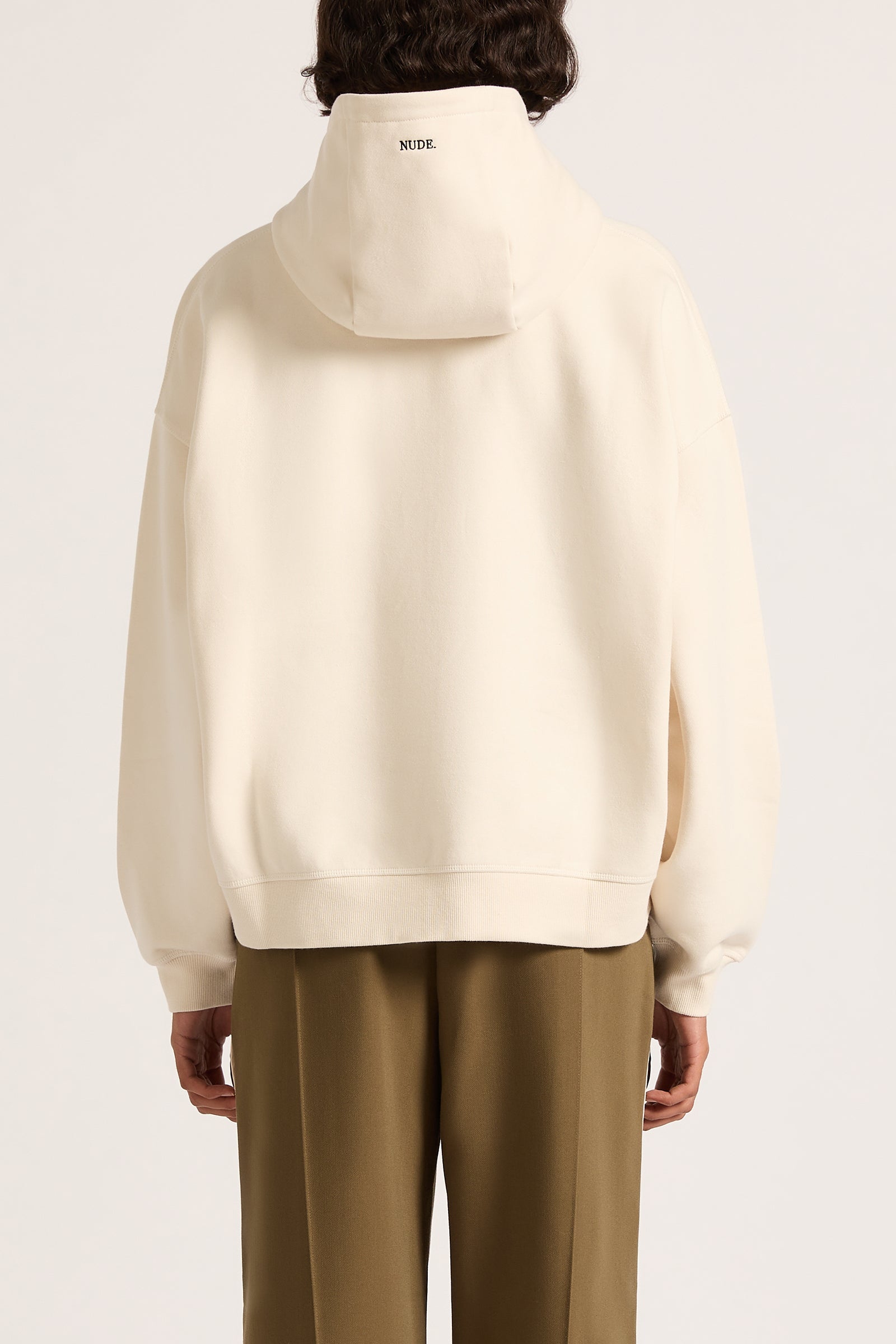 Nude. Hoodie Bone 