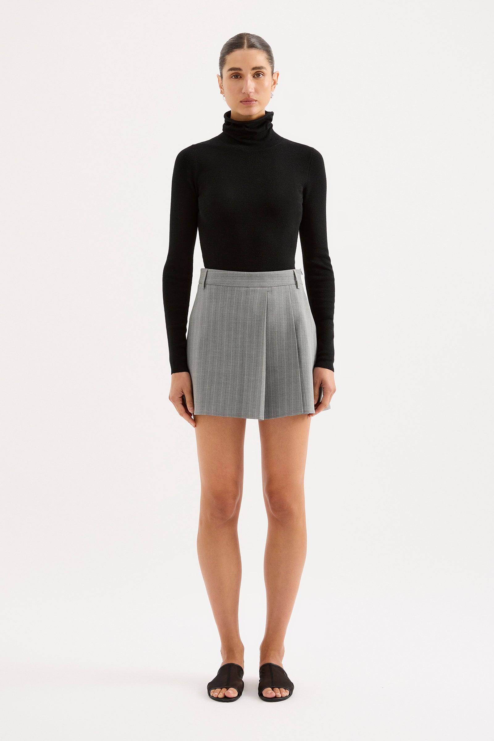 Florence Merino Skivvy Black 