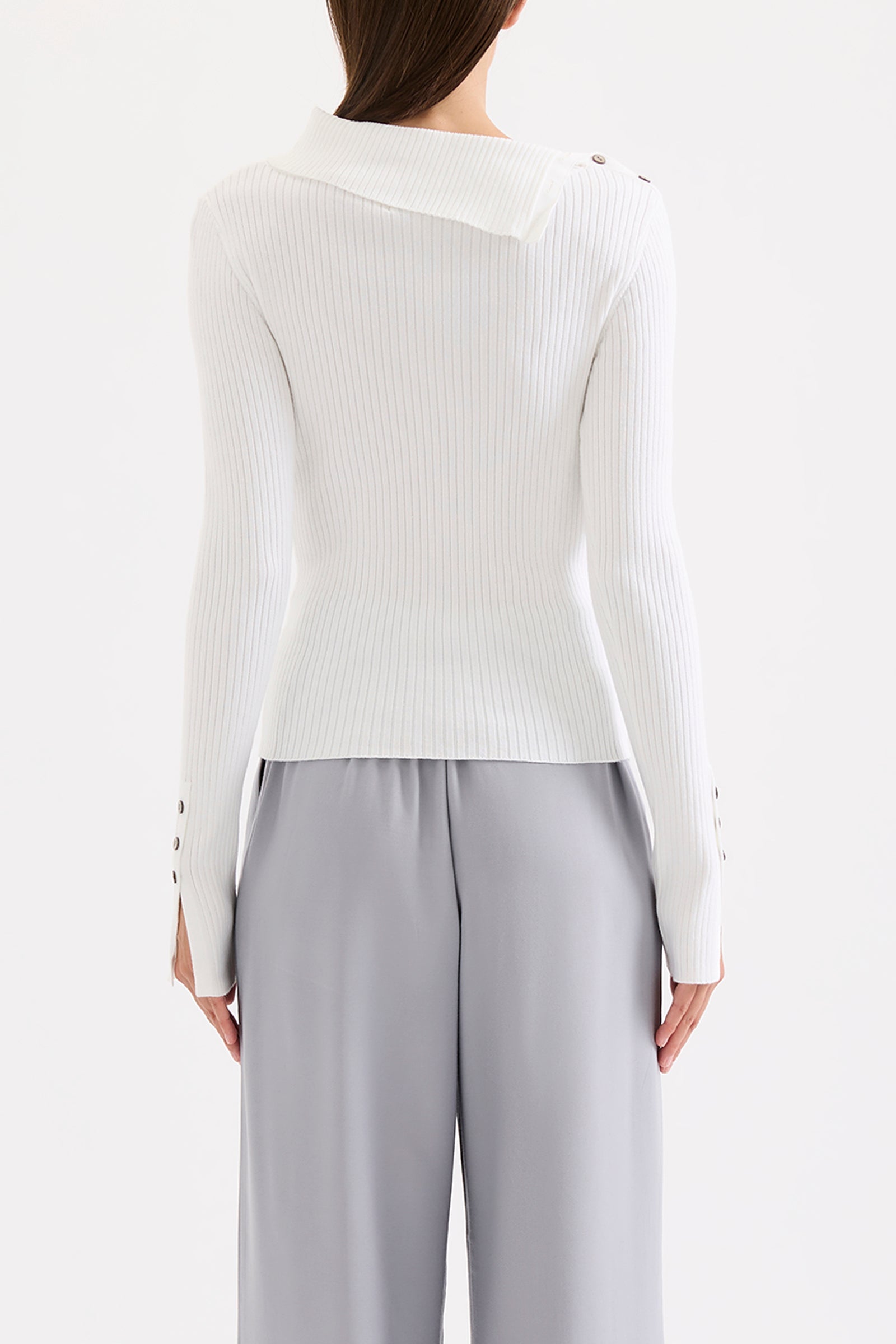Dreyfos Knit Ls Top Salt 