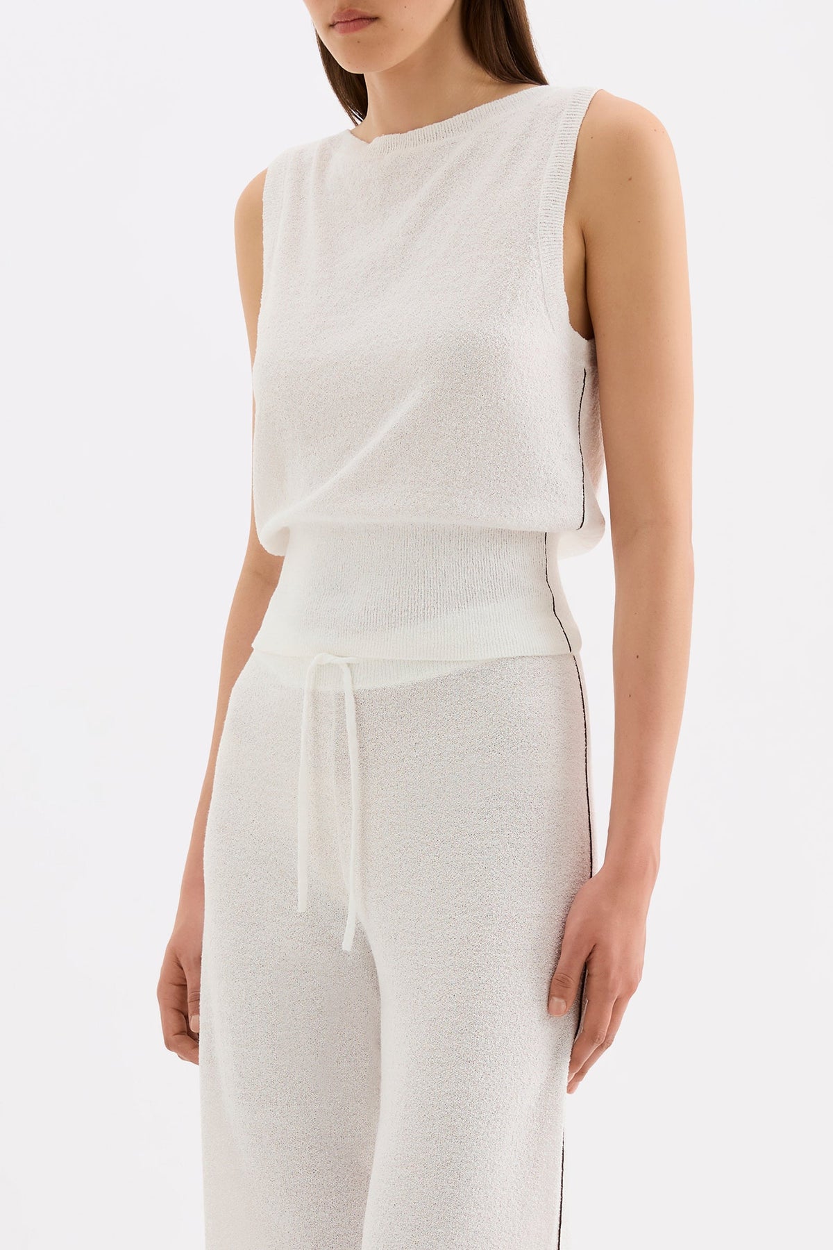 Luala Knit Top Salt 