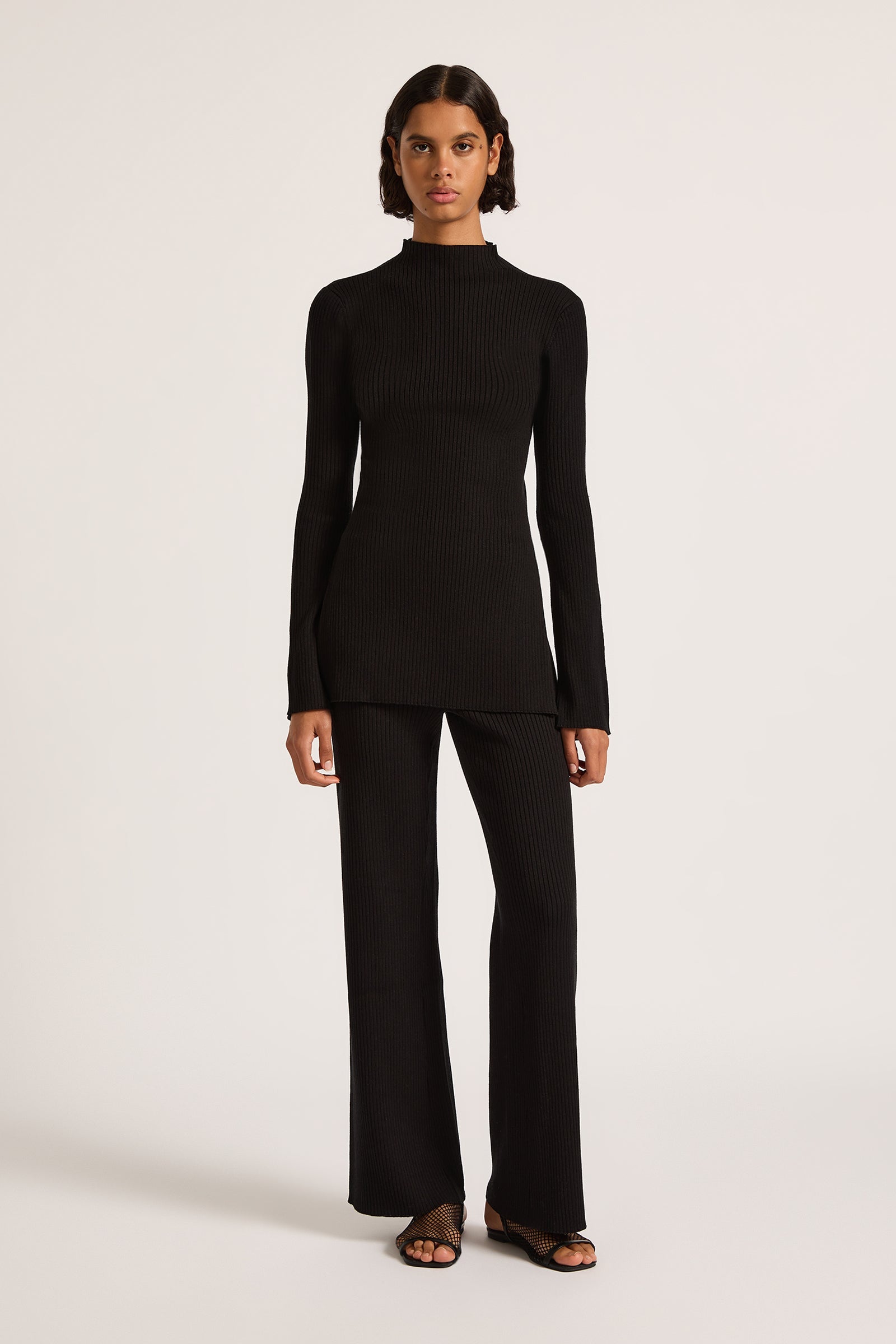 Malo Knit Pant Black 