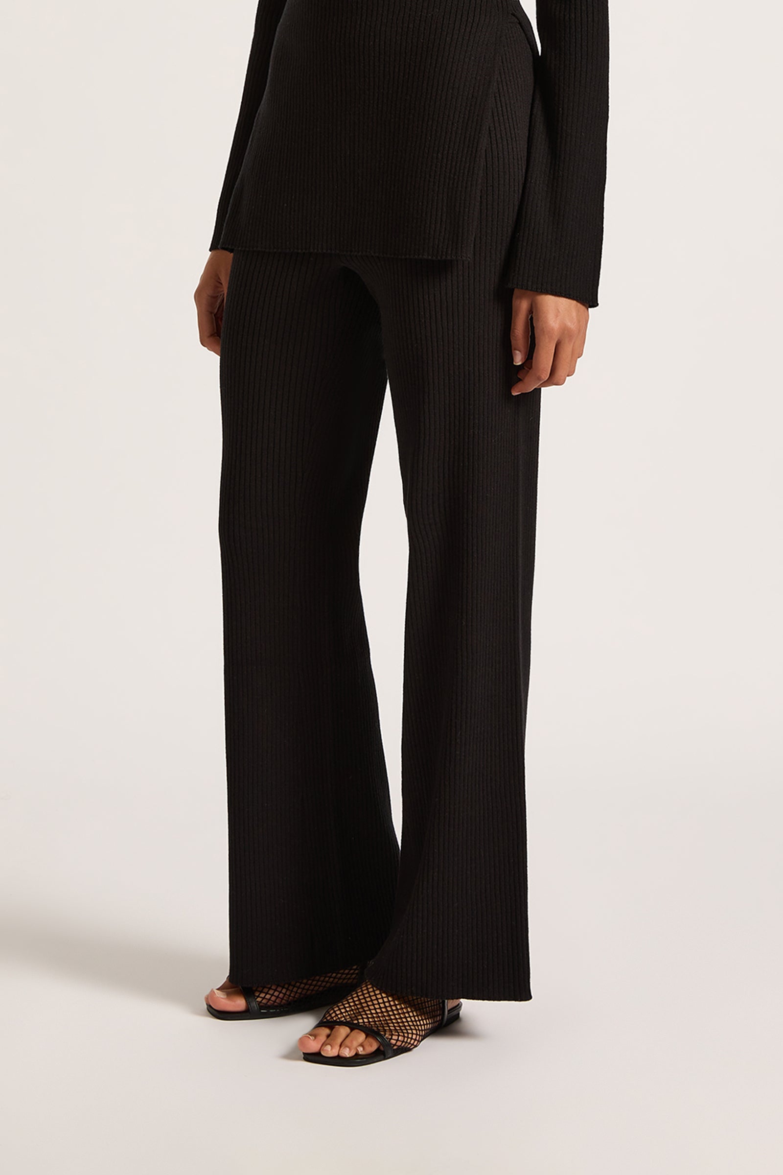 Malo Knit Pant Black 