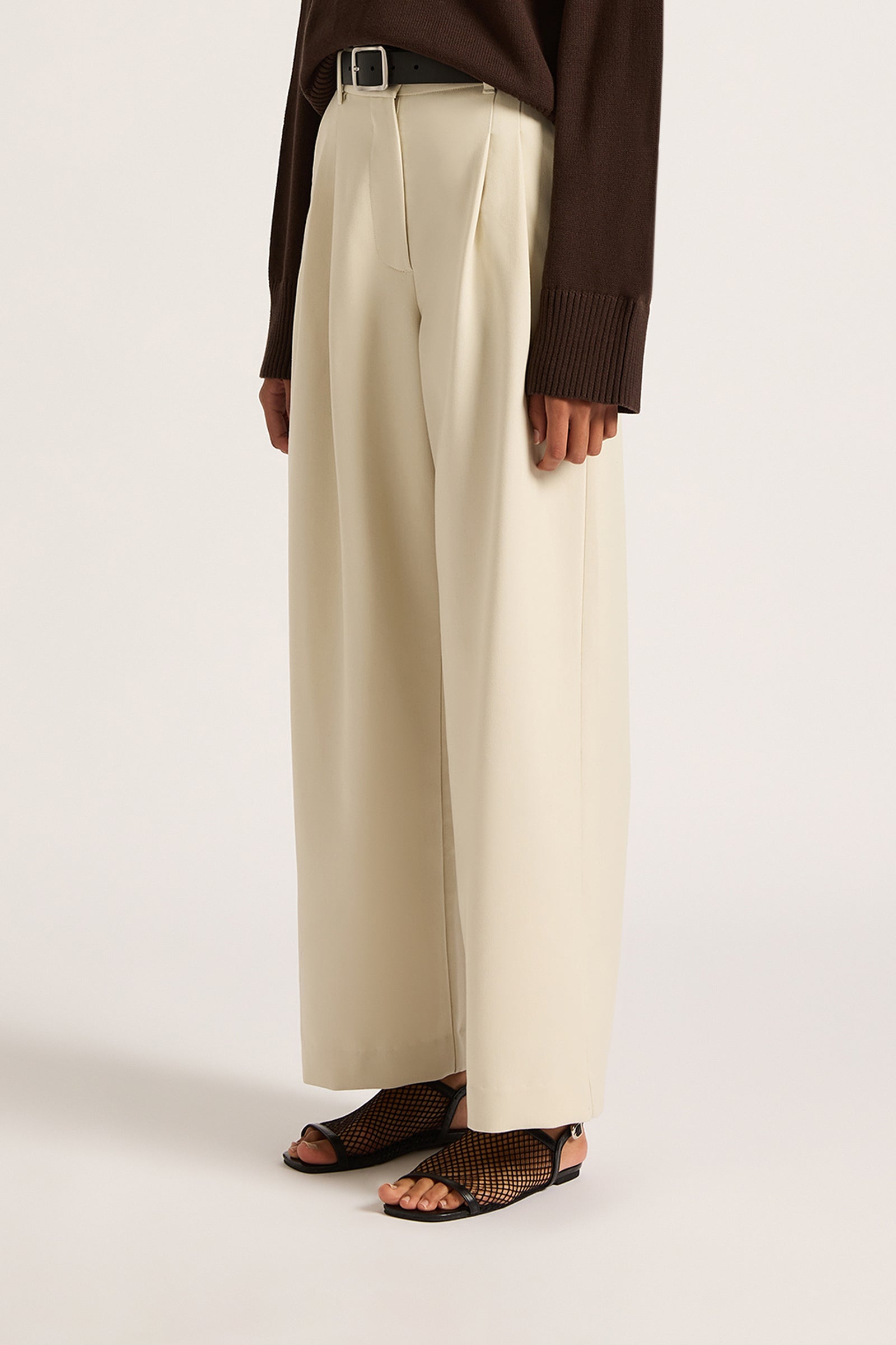 Phoenix Tailored Pant Bone 
