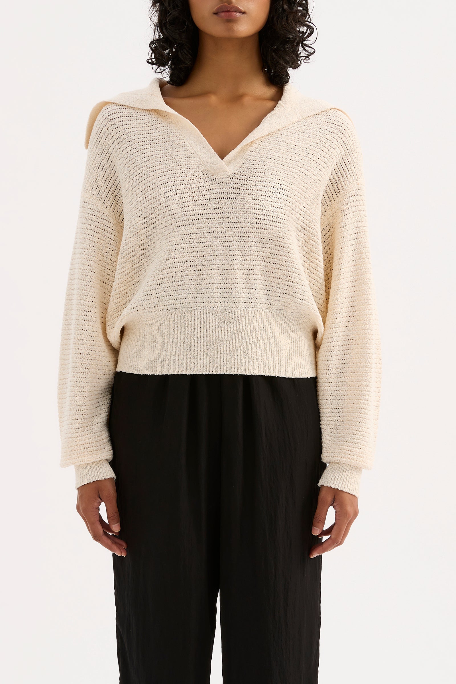 Thera Rugby Knit Cream 