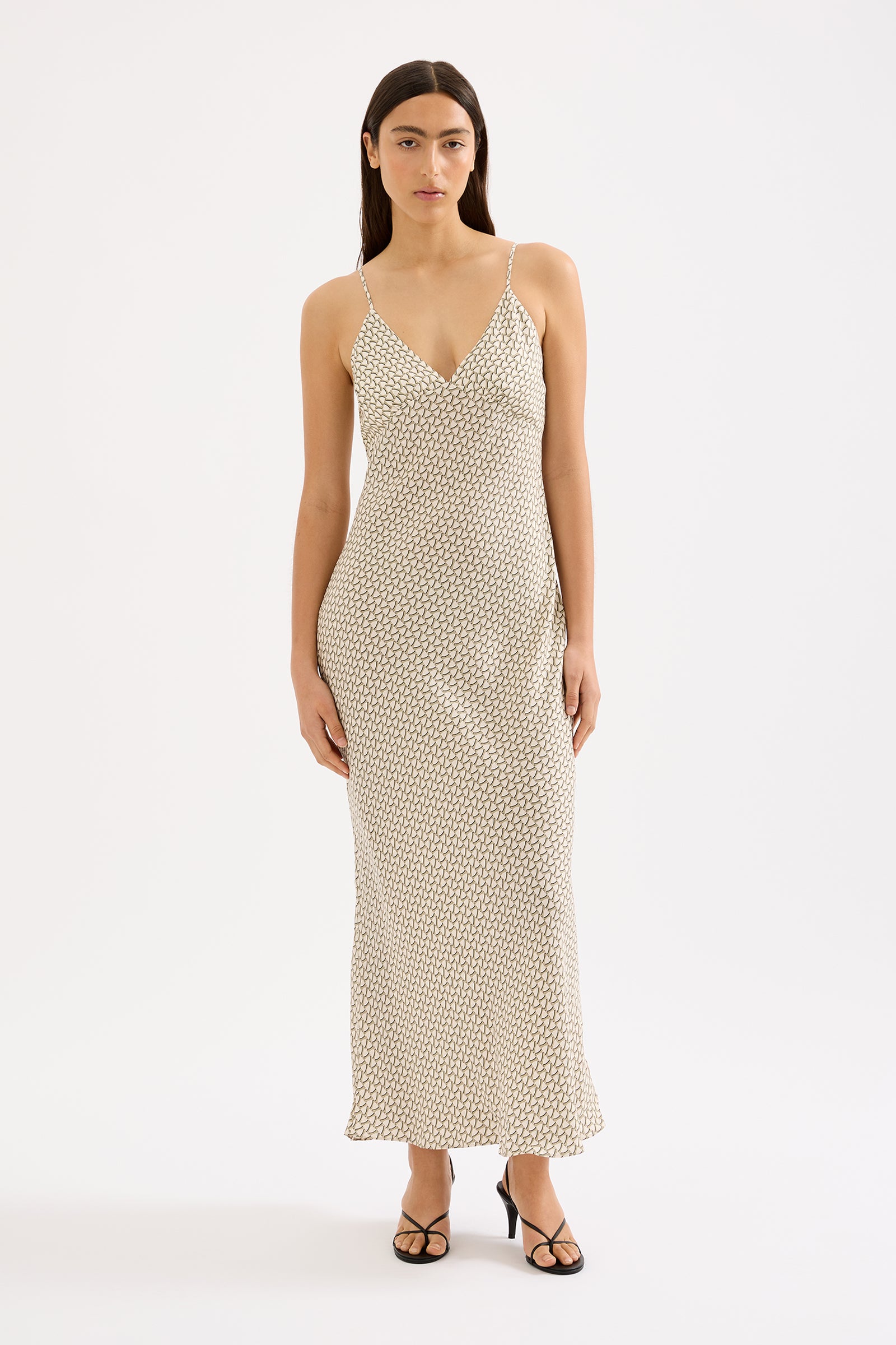 Shop Delphine Slip Maxi Dress | Nude Lucy USA Shop Delphine Slip Maxi Dress | Nude Lucy USA