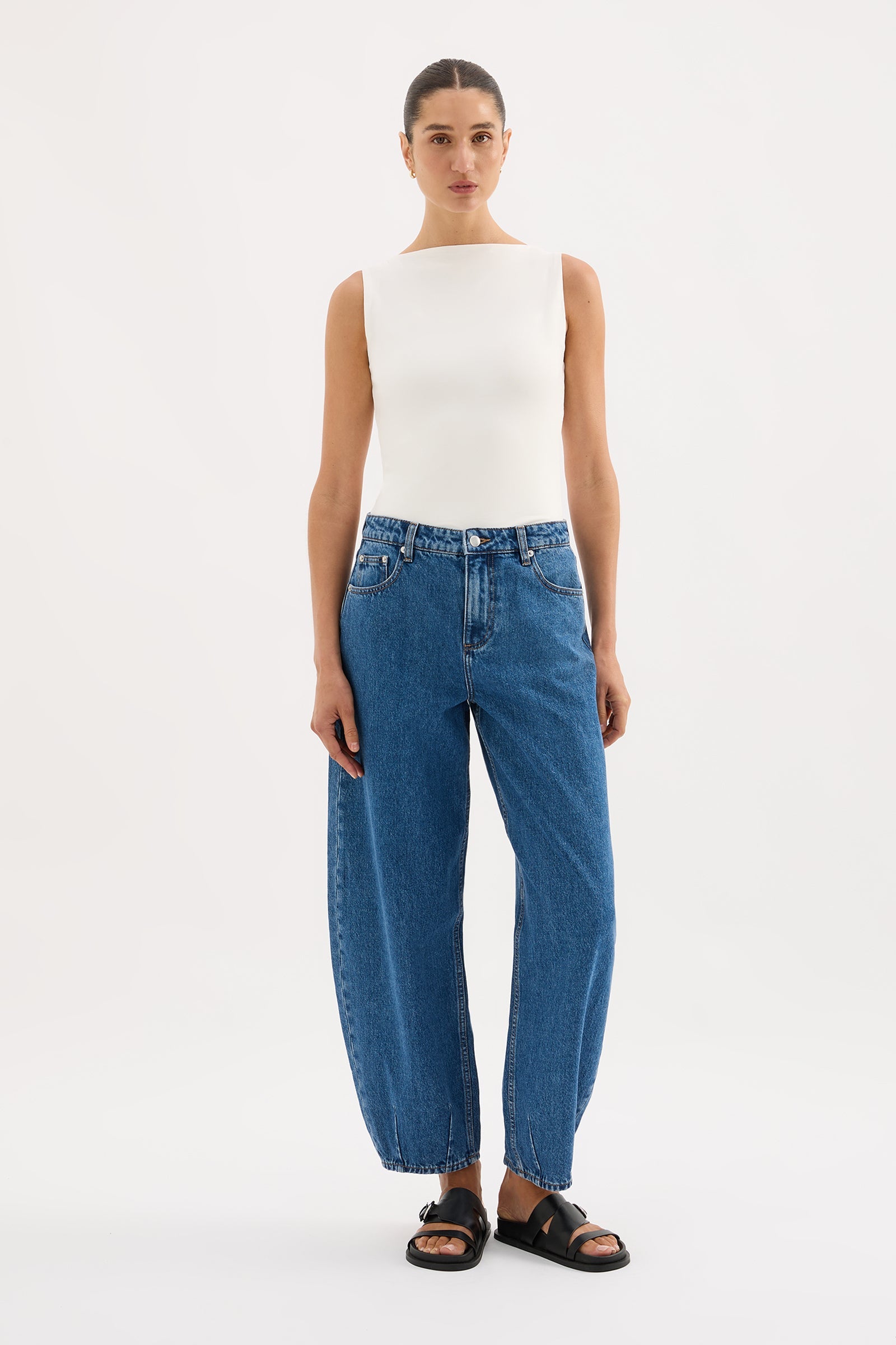 Lois Organic Tank White 