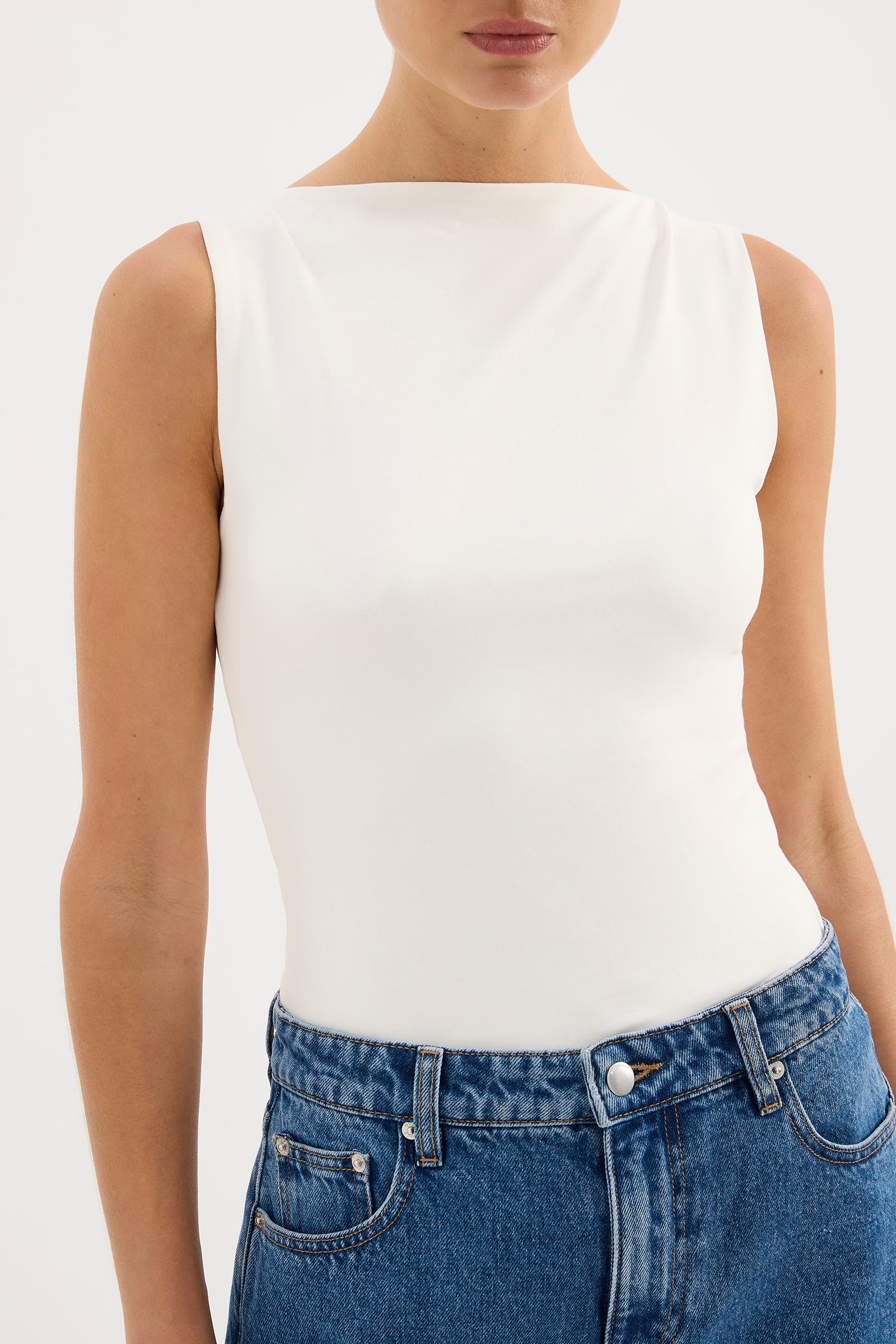 Lois Organic Tank White 