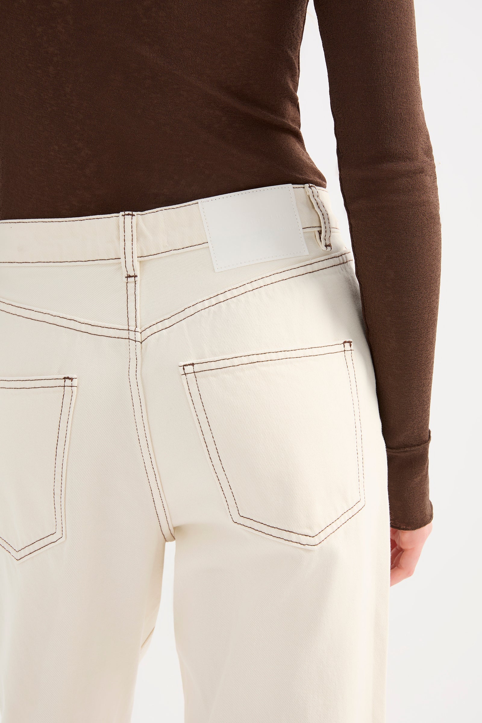 Organic Baggy Jean Natural 