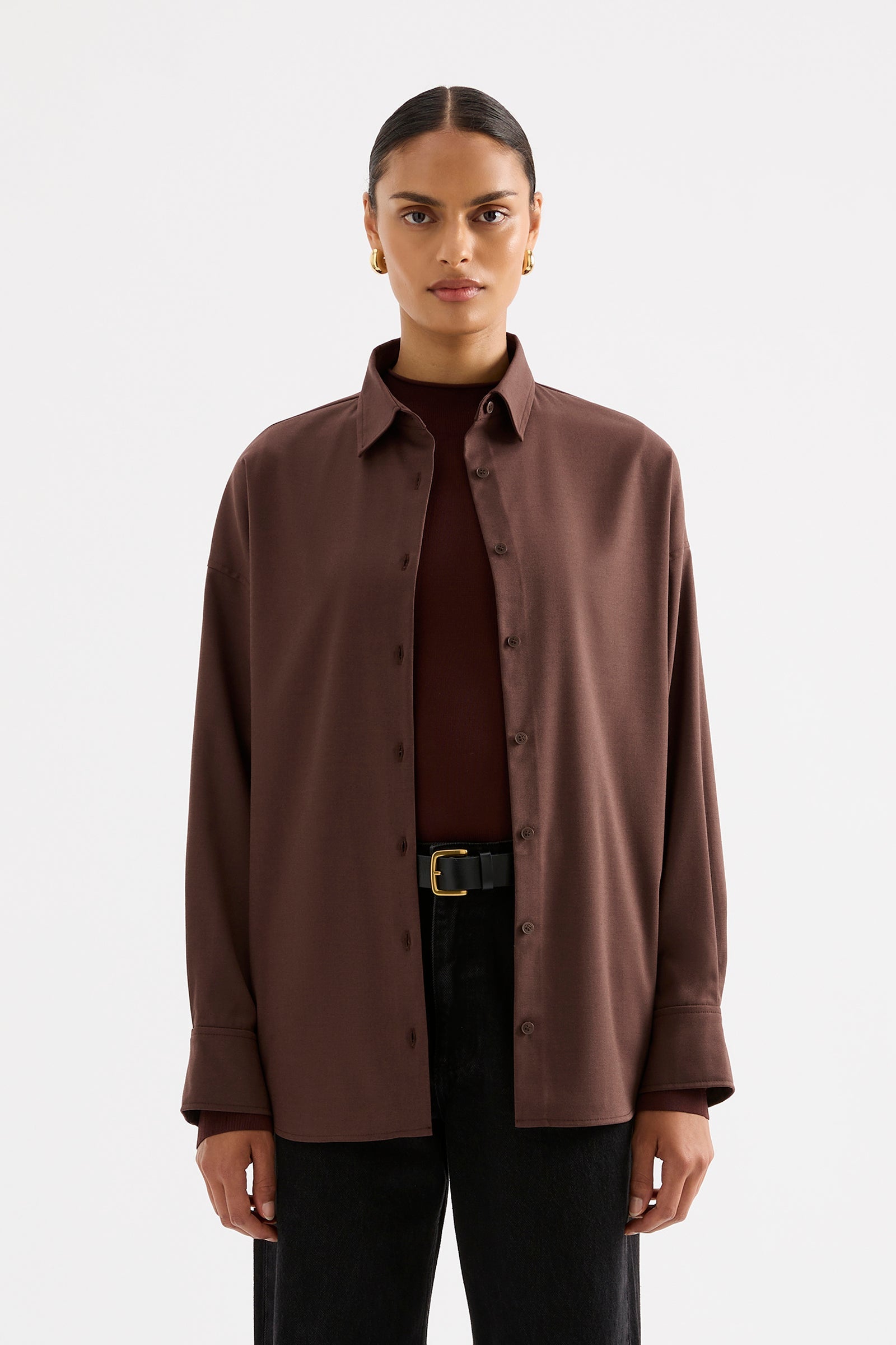 Easton Overshirt Cocoa 